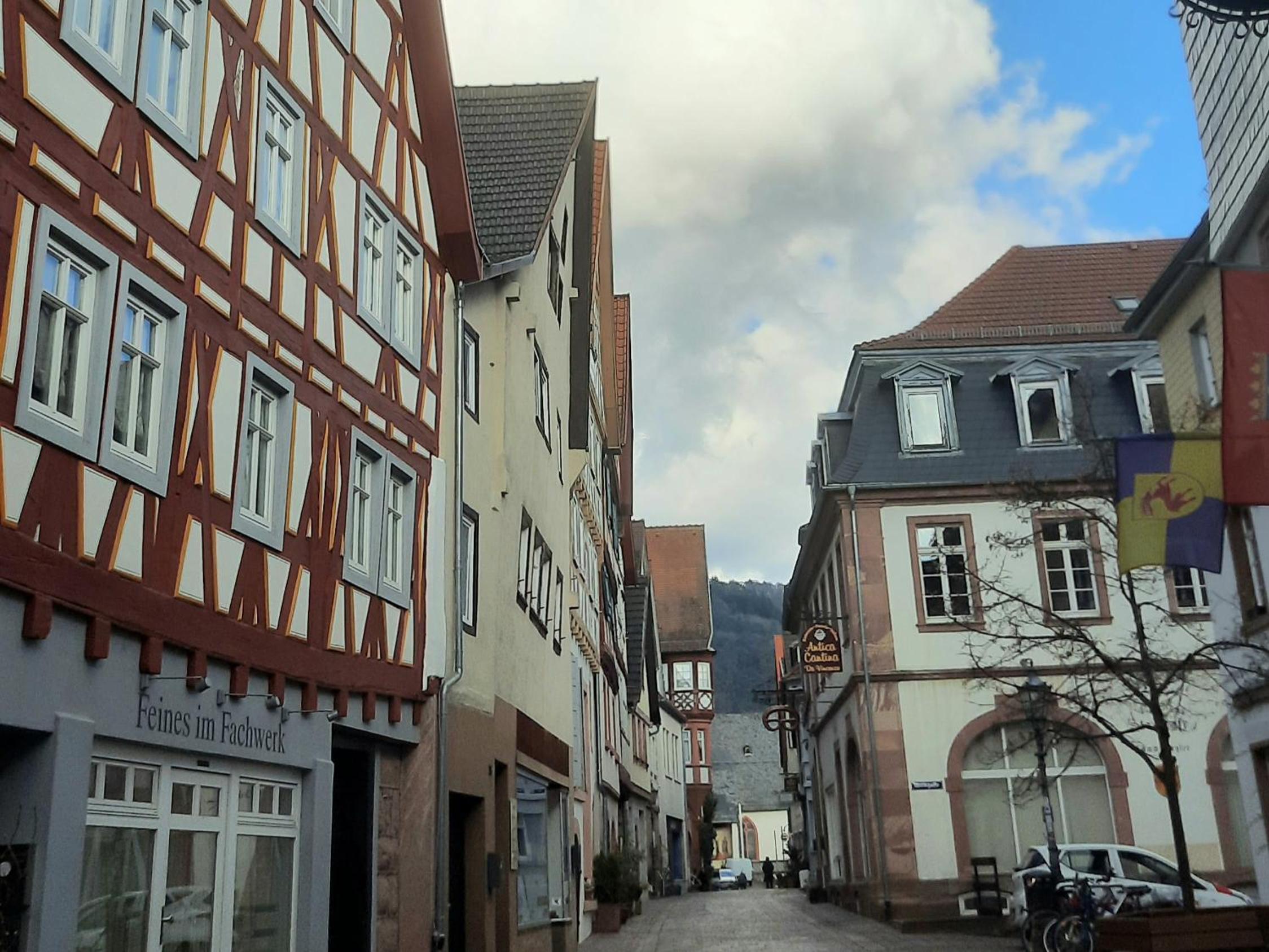 Altstadthäuschen mit charm , nähe Heidelberg castle, Neckarufer