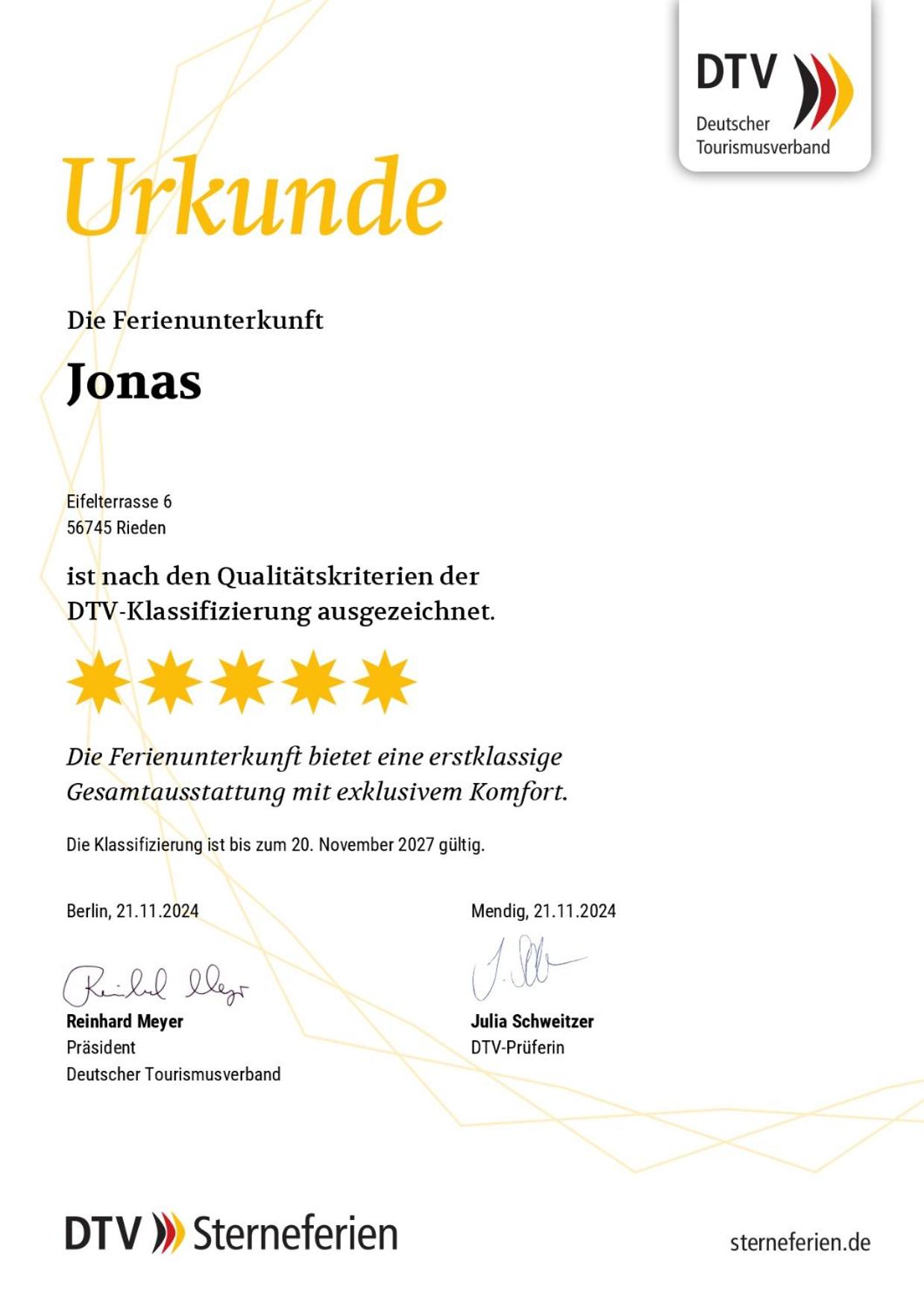 Ferienhaus Jonas