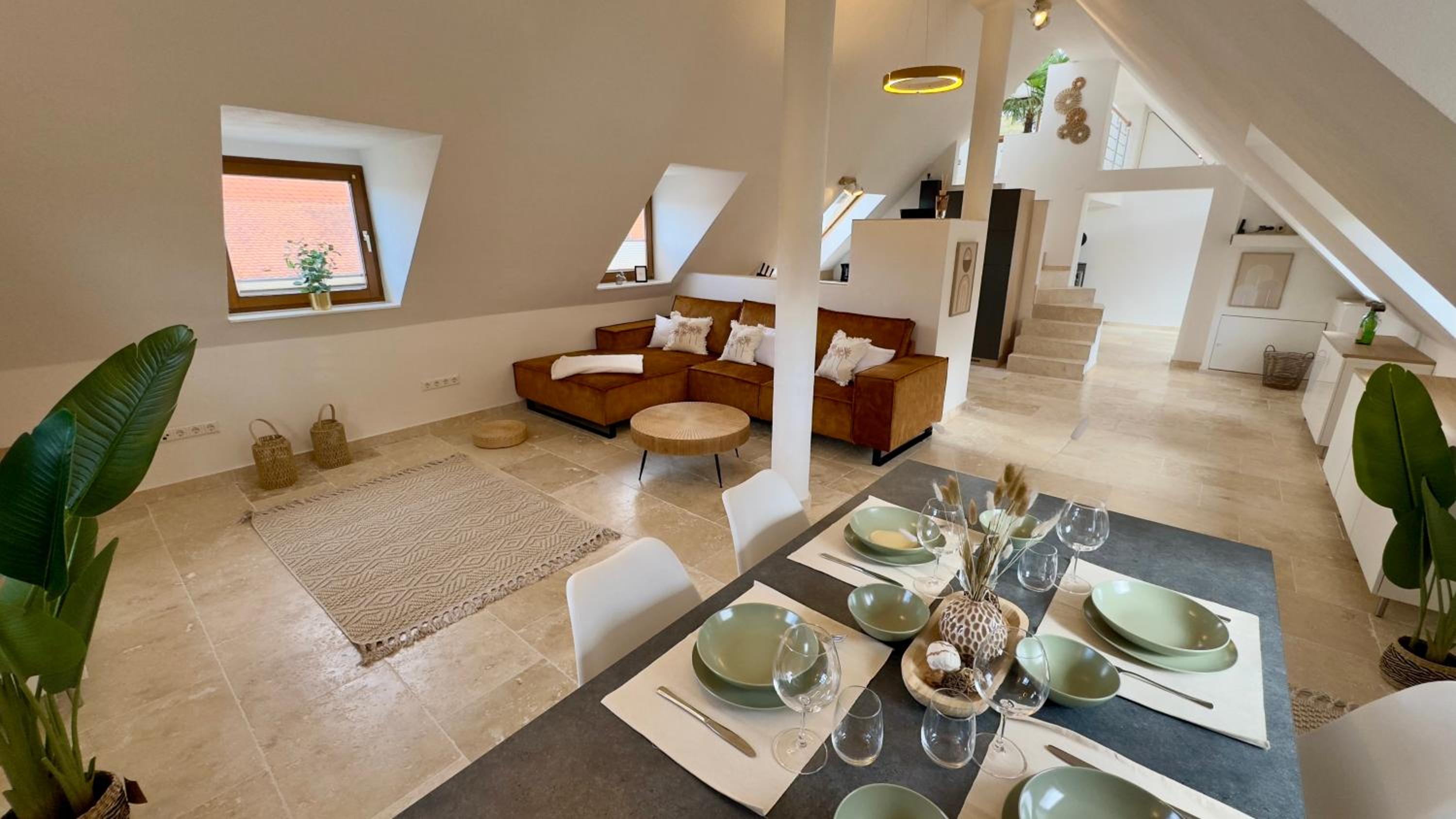 Design Penthouse im Schlossareal Deidesheim