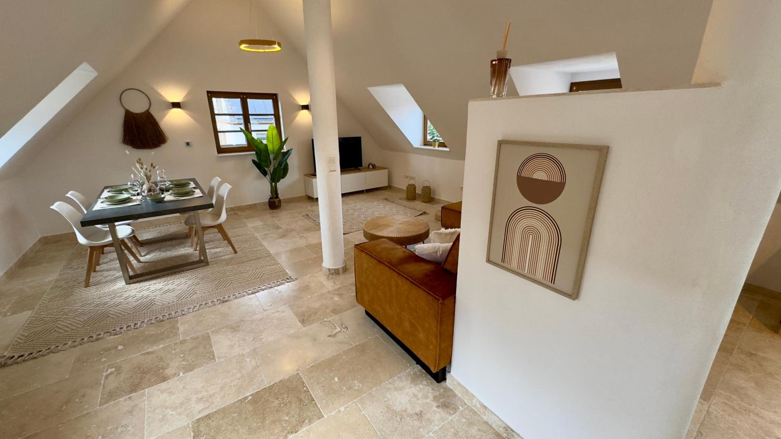 Design Penthouse im Schlossareal Deidesheim