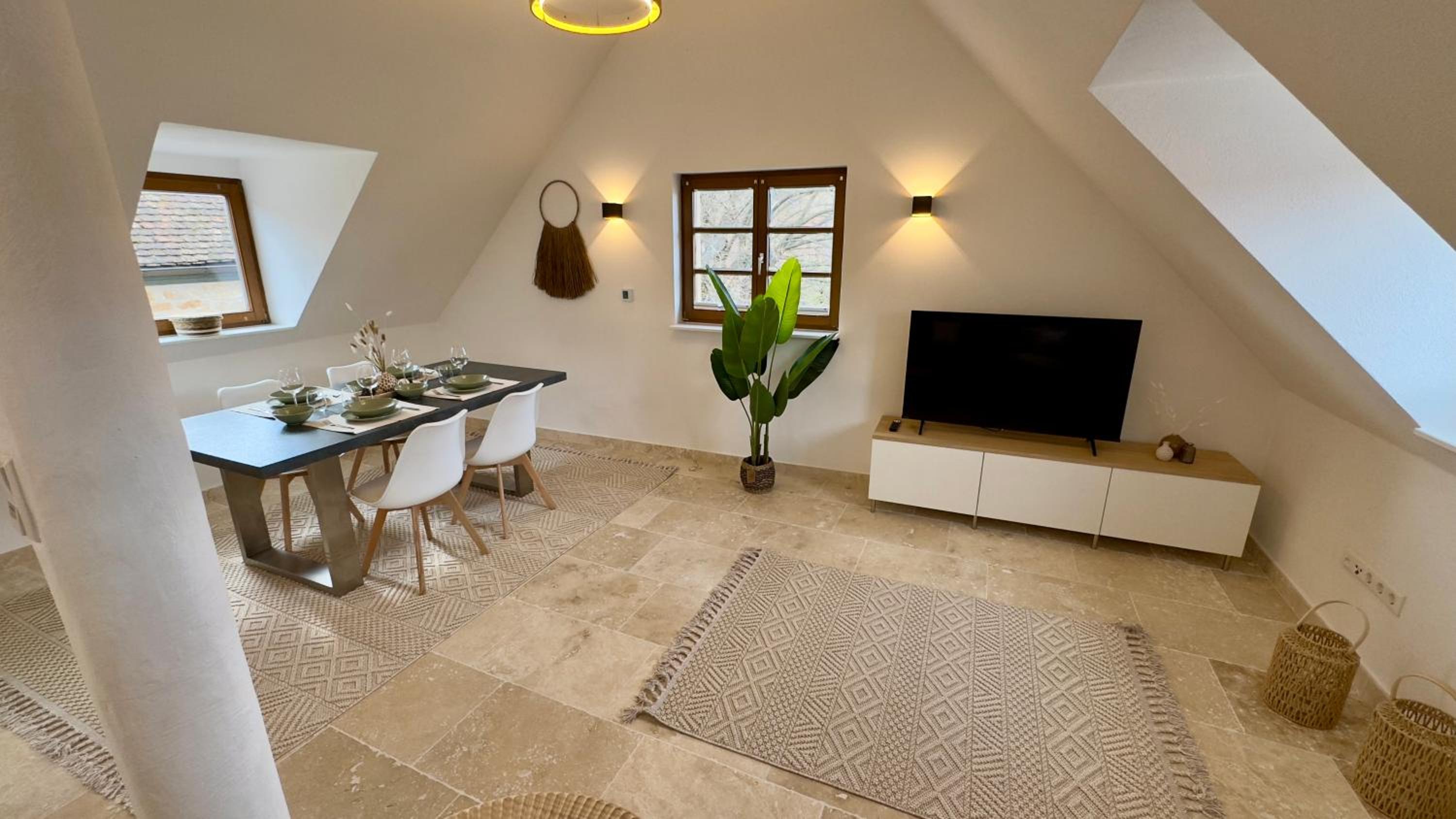 Design Penthouse im Schlossareal Deidesheim