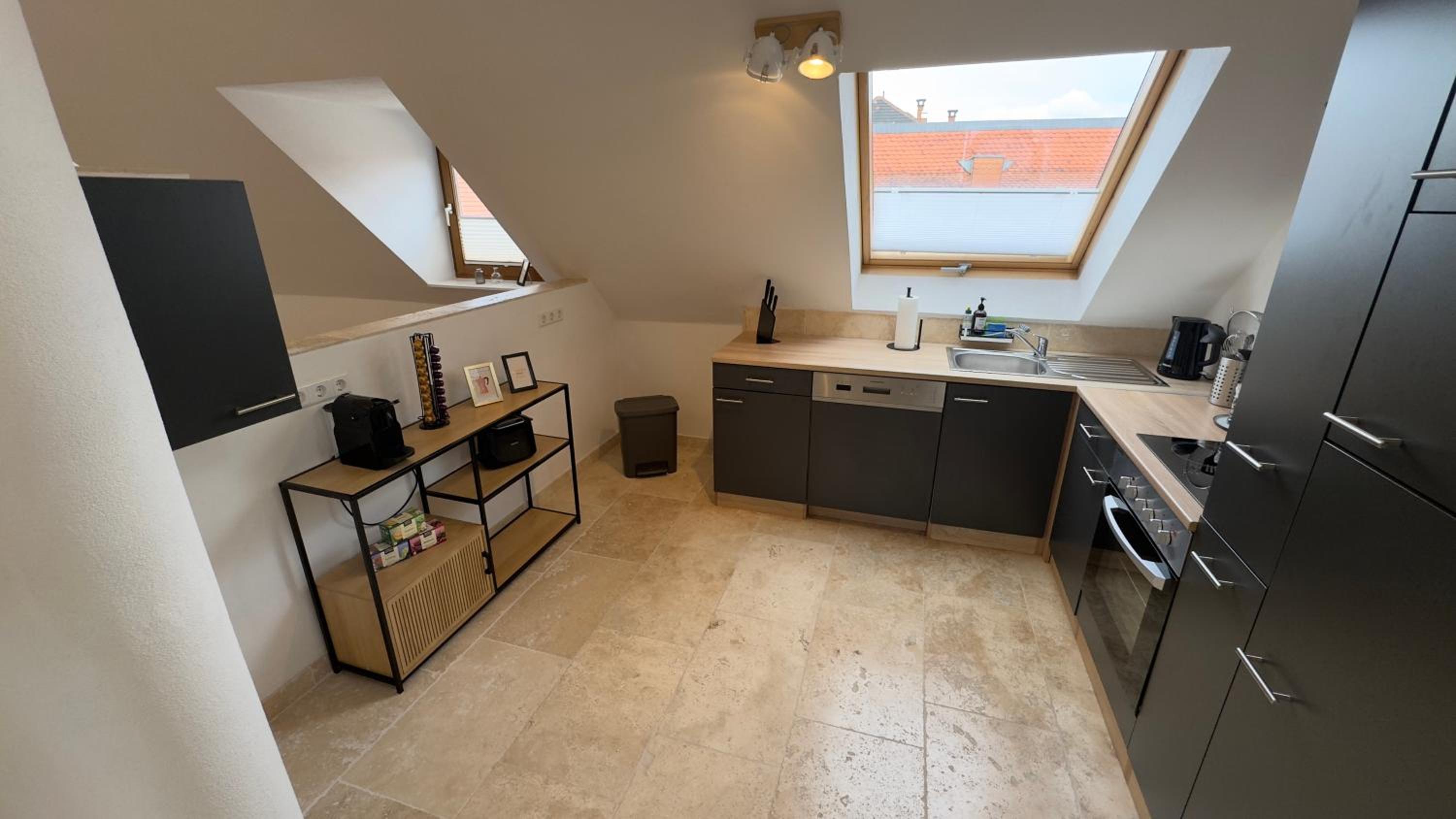 Design Penthouse im Schlossareal Deidesheim