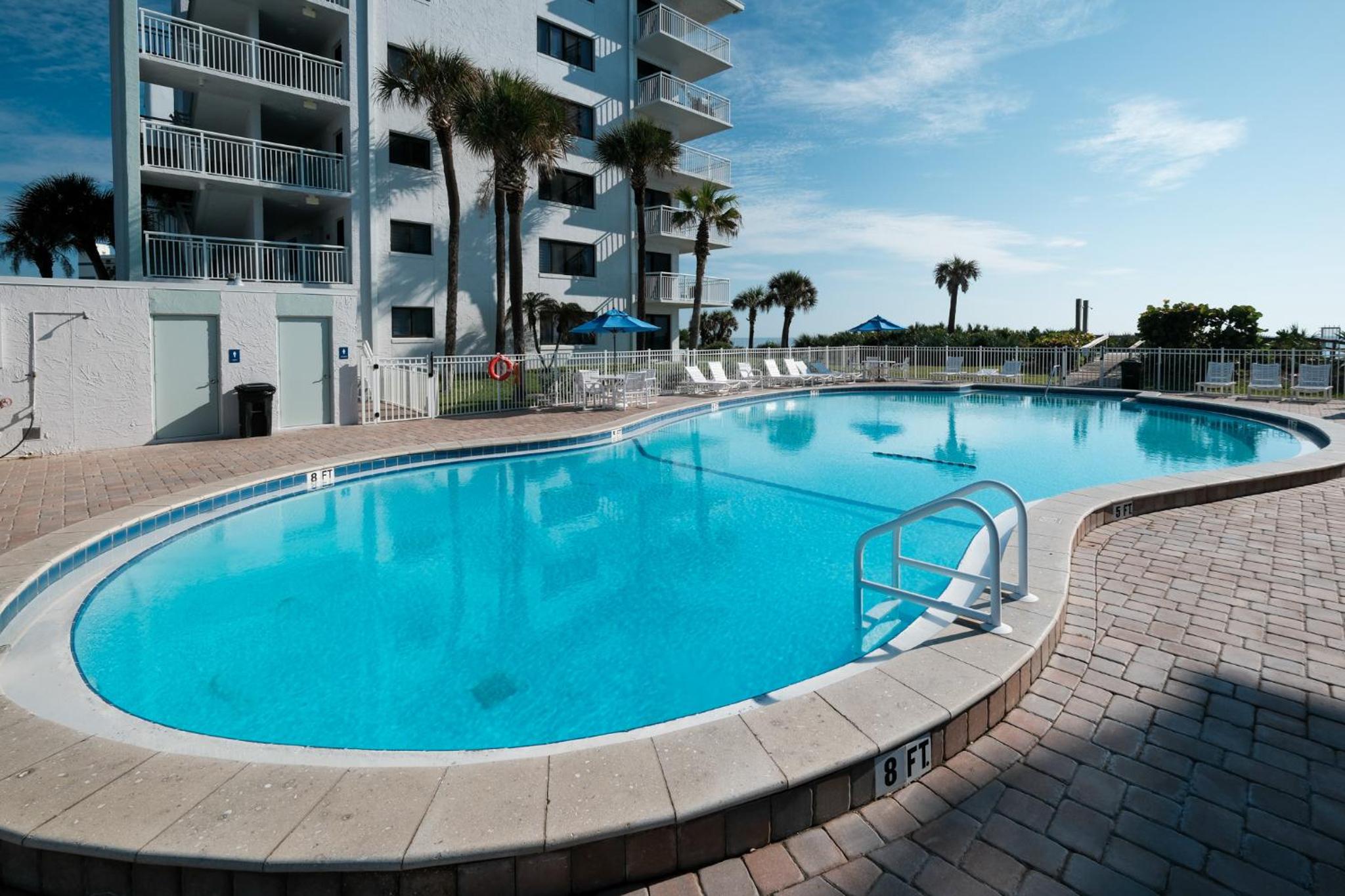 Spectacular beach views! Direct Oceanfront unit on the no-drive beach