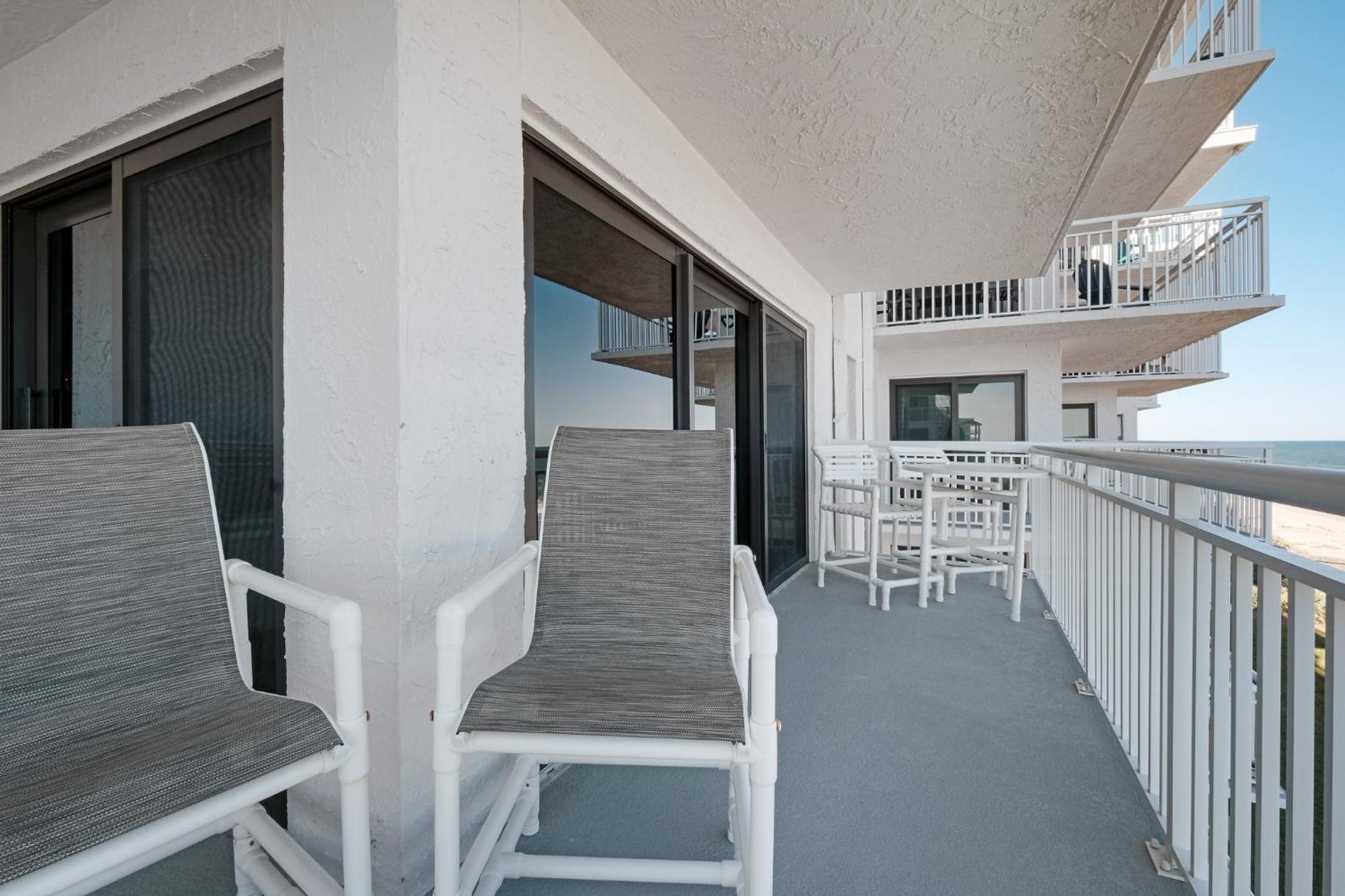 Spectacular views from this oceanfront property located on the no-drive beach!