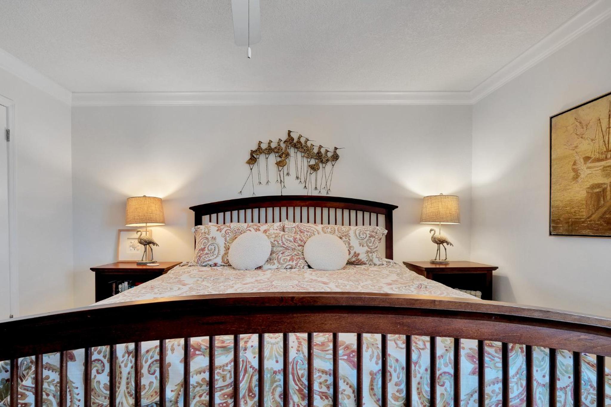 Large oceanfront balcony with pool & beach access located on the no-drive beach!