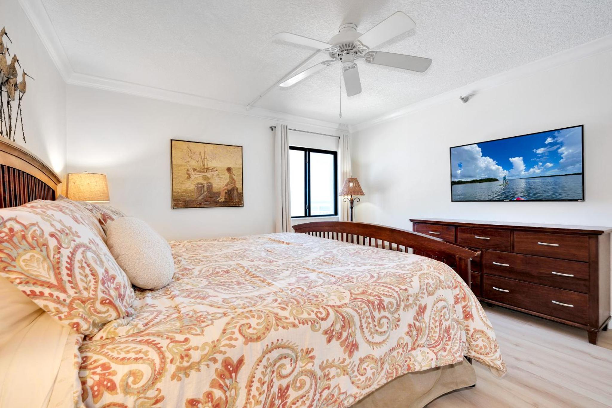 Large oceanfront balcony with pool & beach access located on the no-drive beach!
