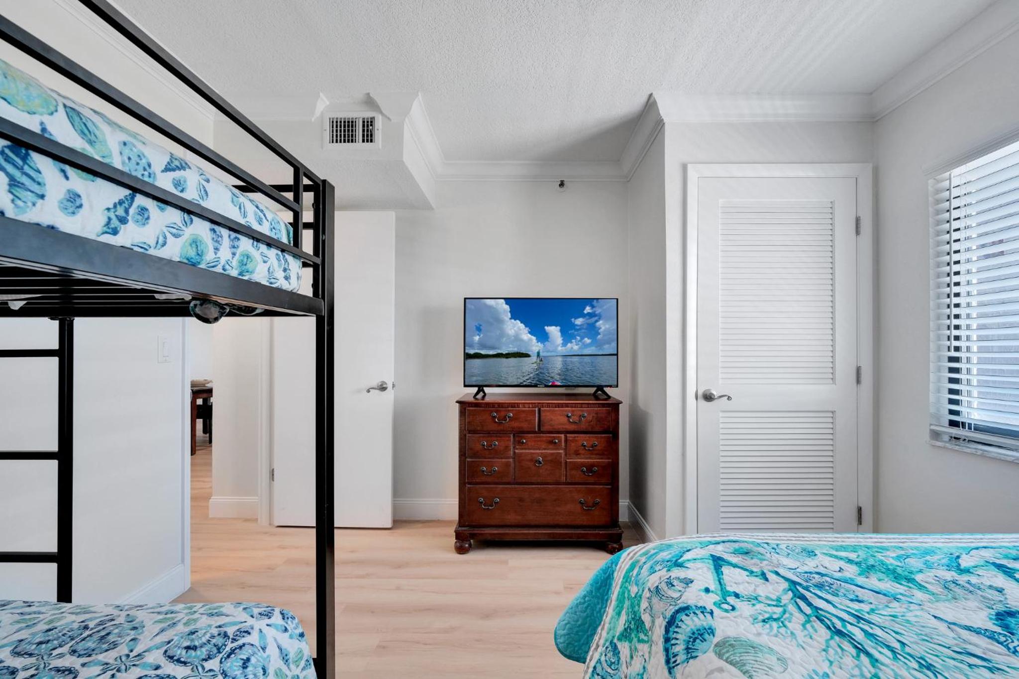 Large oceanfront balcony with pool & beach access located on the no-drive beach!