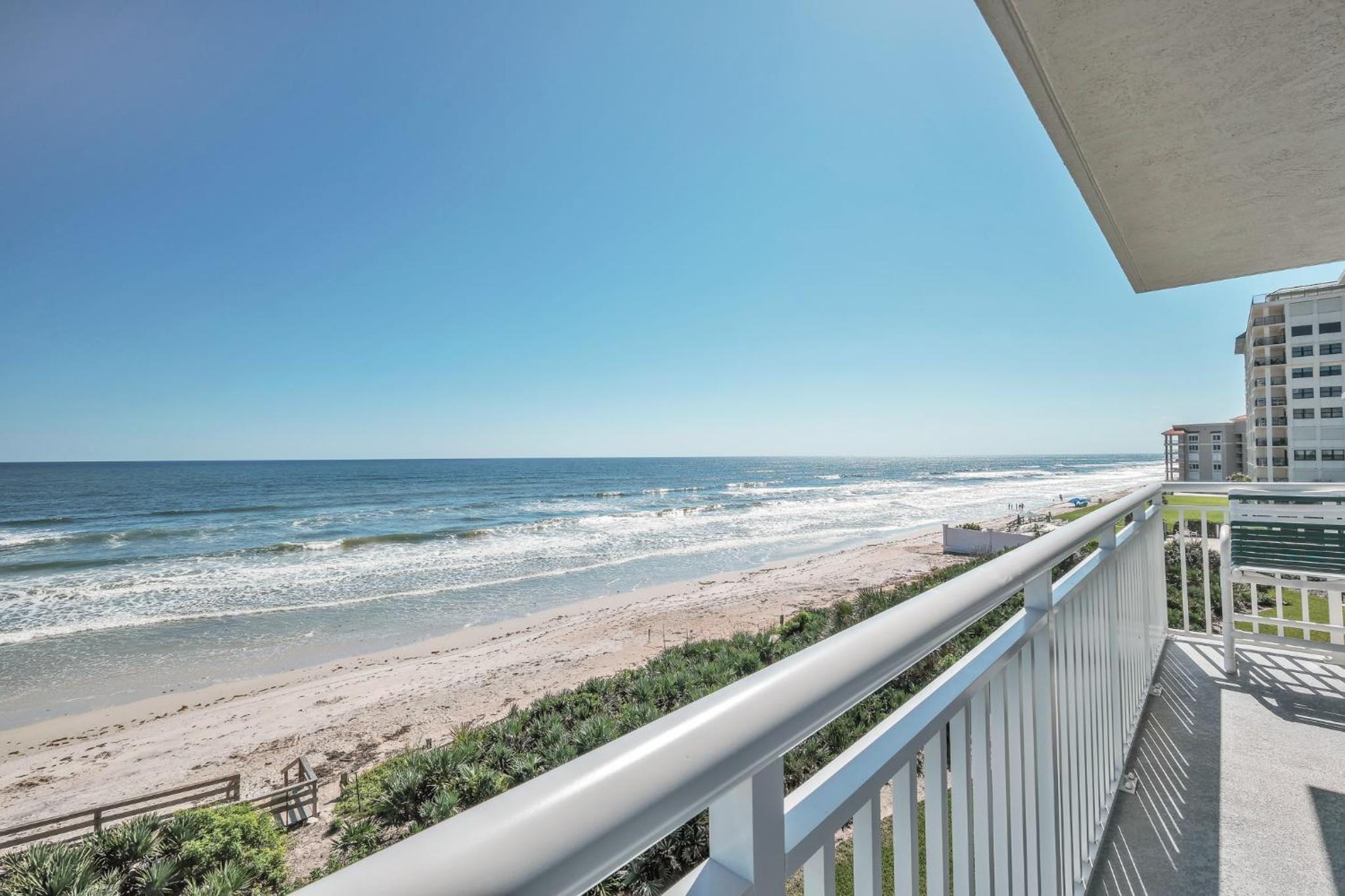 Direct oceanfront with stunning corner views and pool access!
