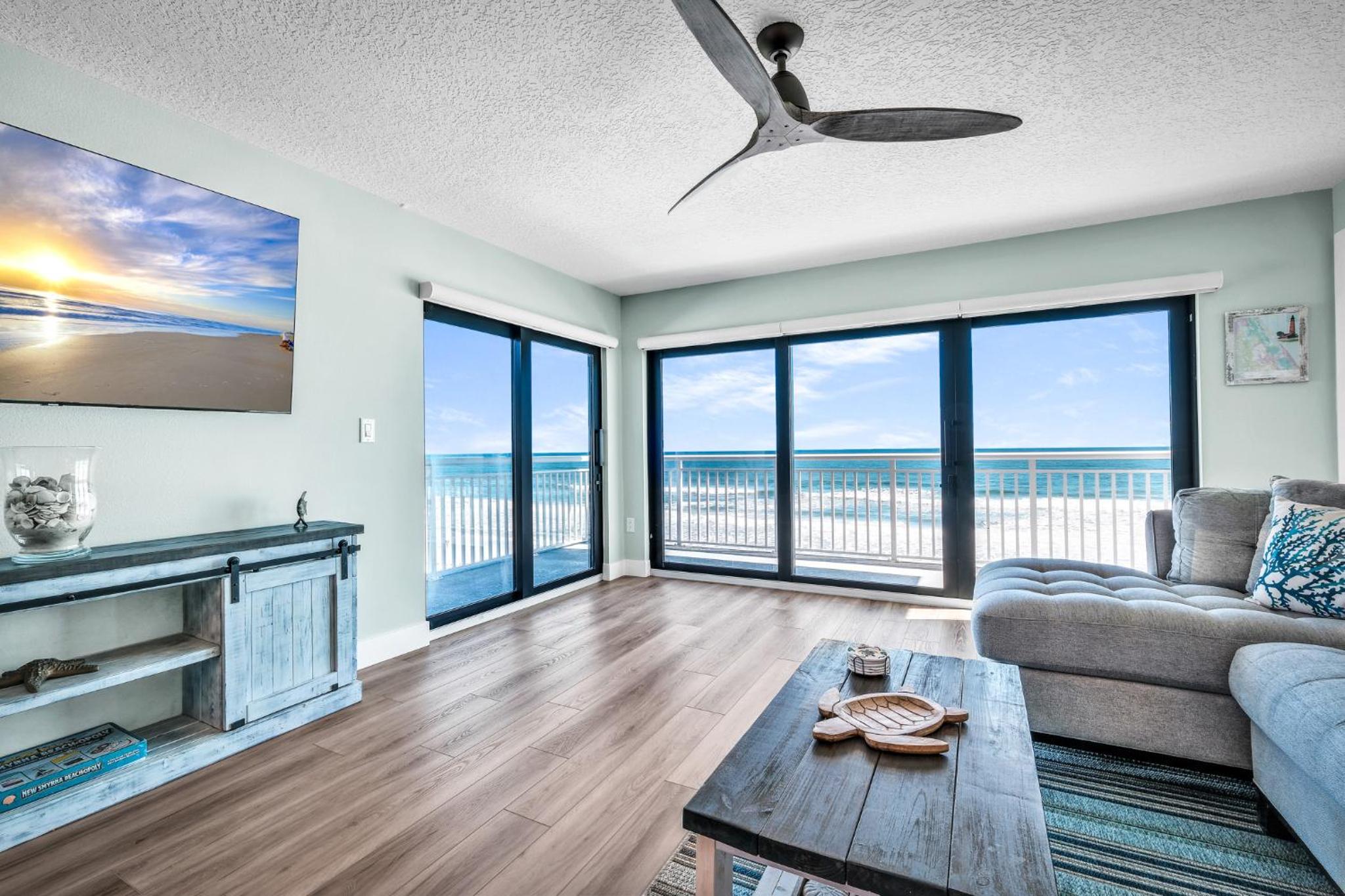 Direct oceanfront with stunning corner views and pool access!