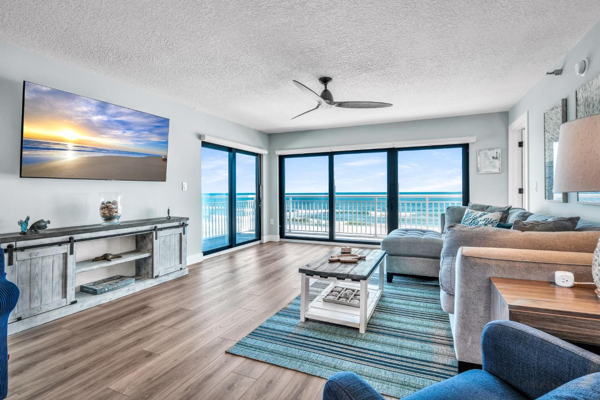 Direct oceanfront with stunning corner views and pool access!