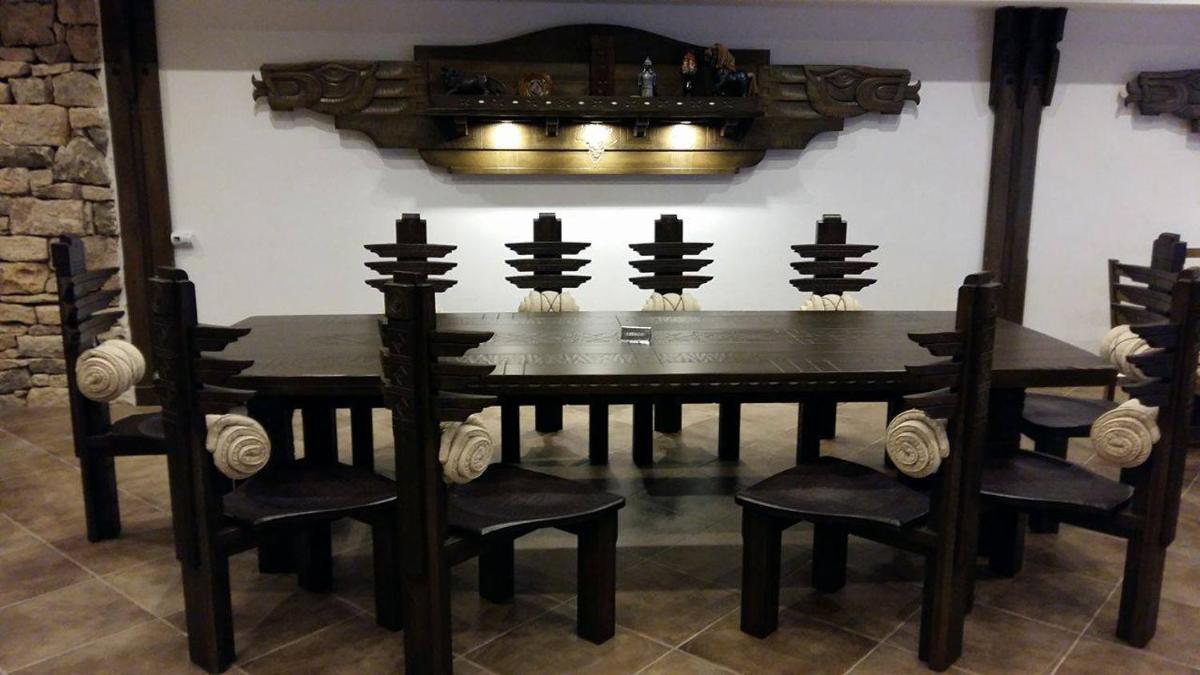 outdoor BBQ area