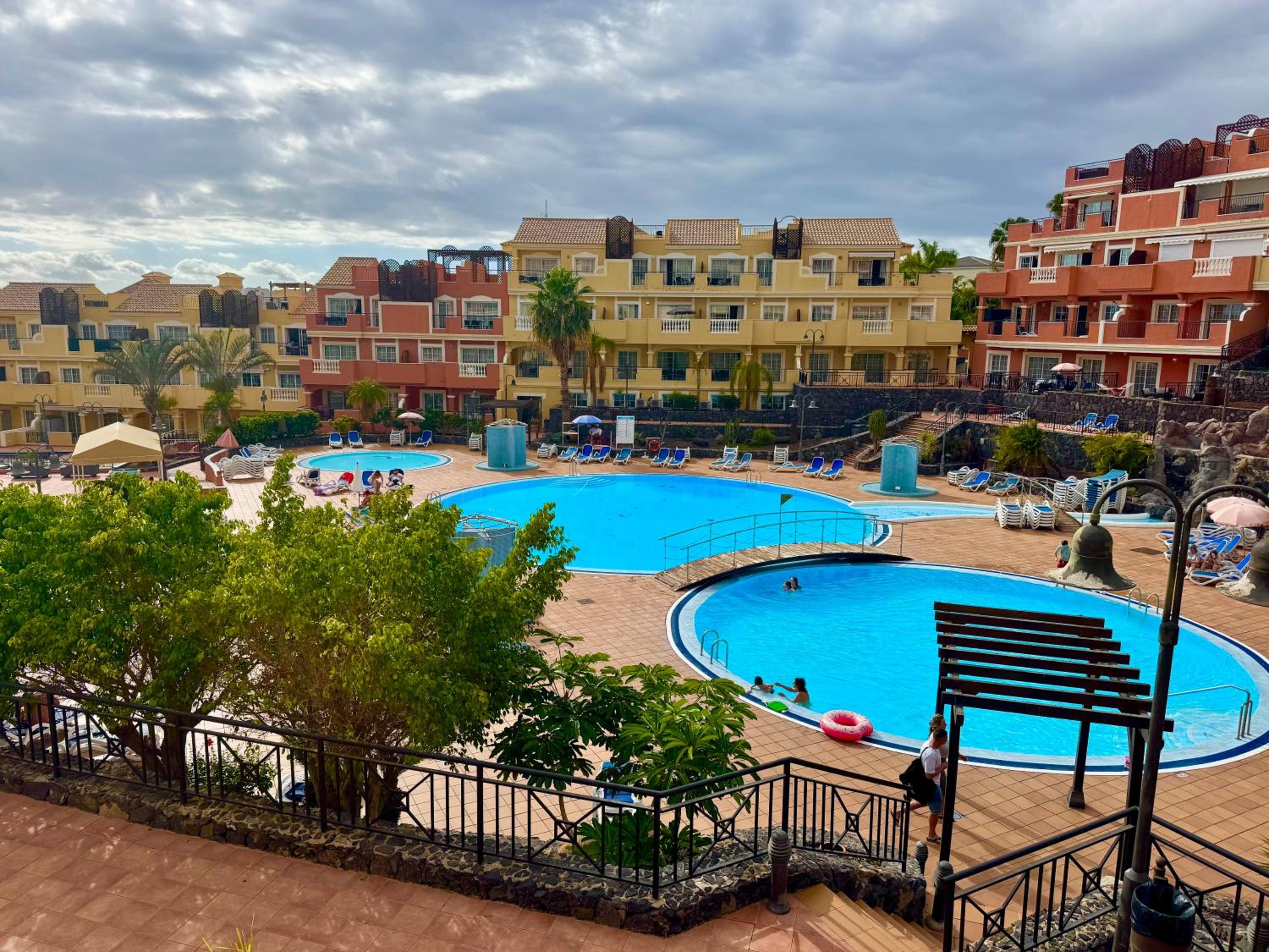 Prime Las Americas Getaway - Apartment with Huge Private Terrace & Pool Access