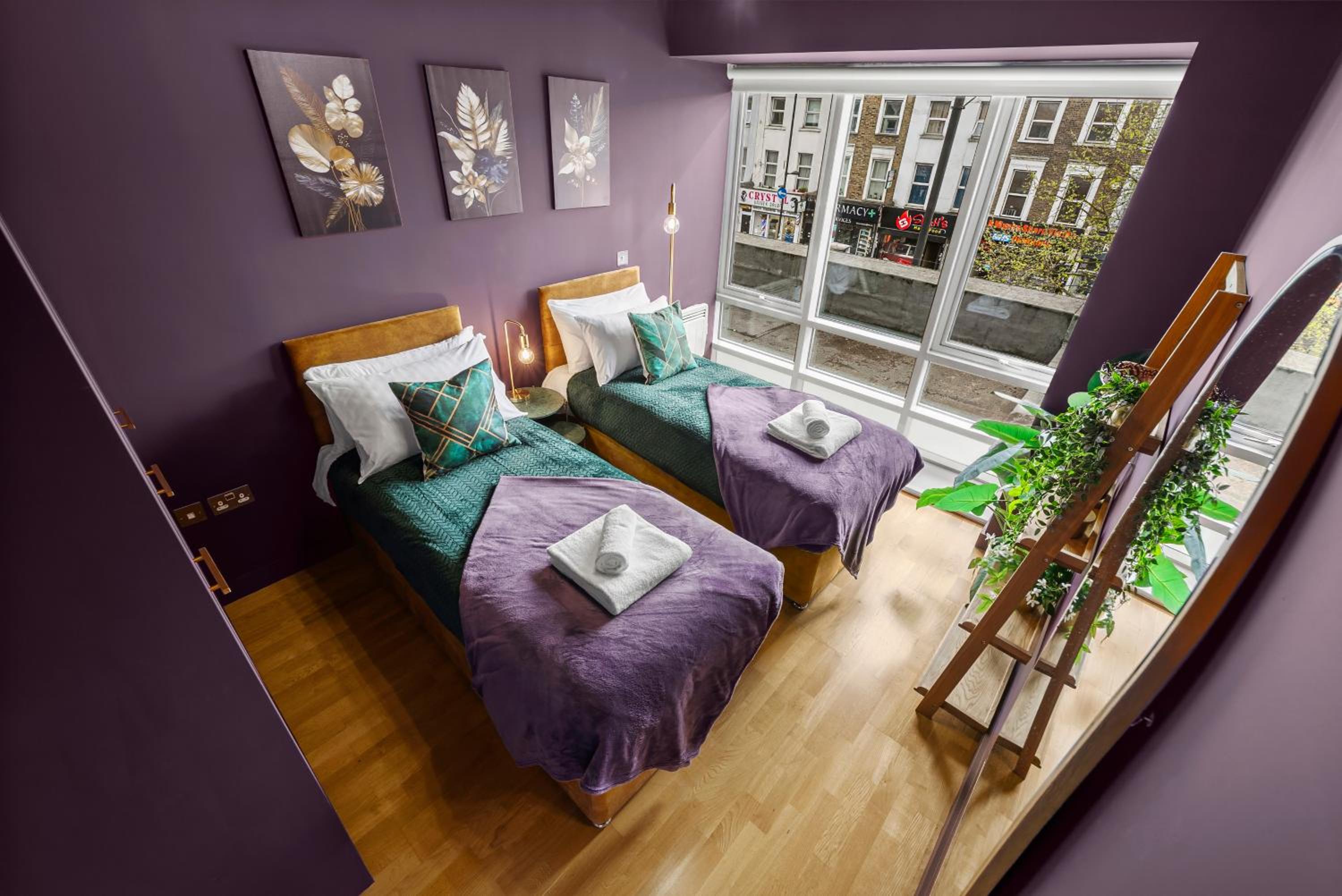 Dapper Suite in bustling Holloway, Islington by Gold Stays