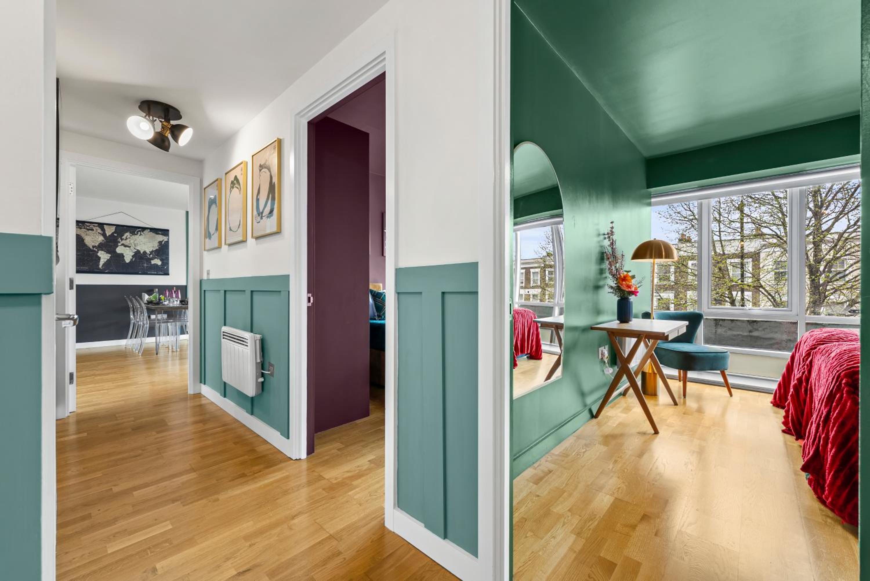 Dapper Suite in bustling Holloway, Islington by Gold Stays