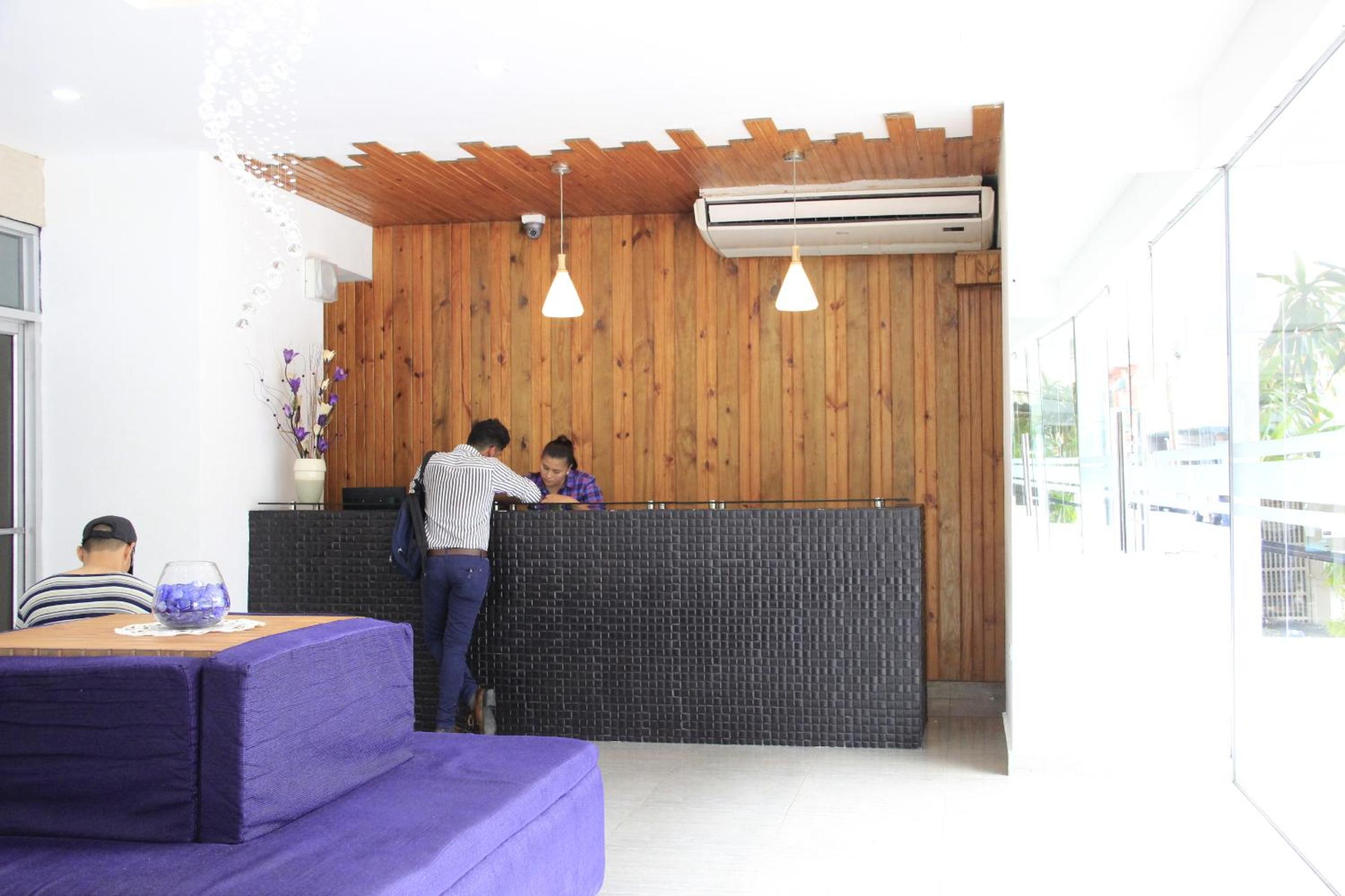 hotel reception