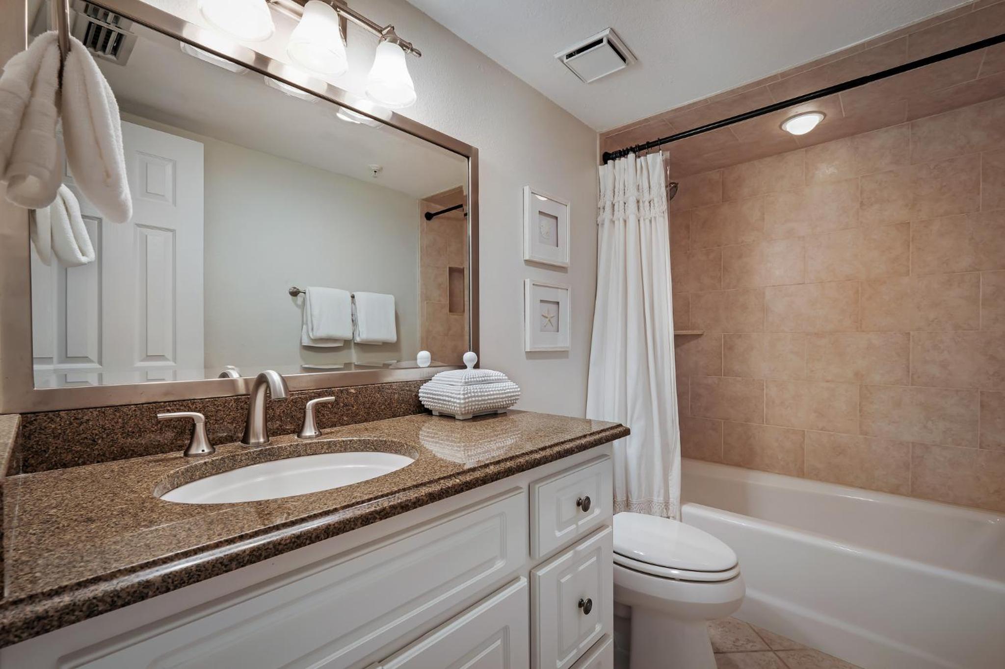 Take in the oceanfront corner views located on the no-drive beach!