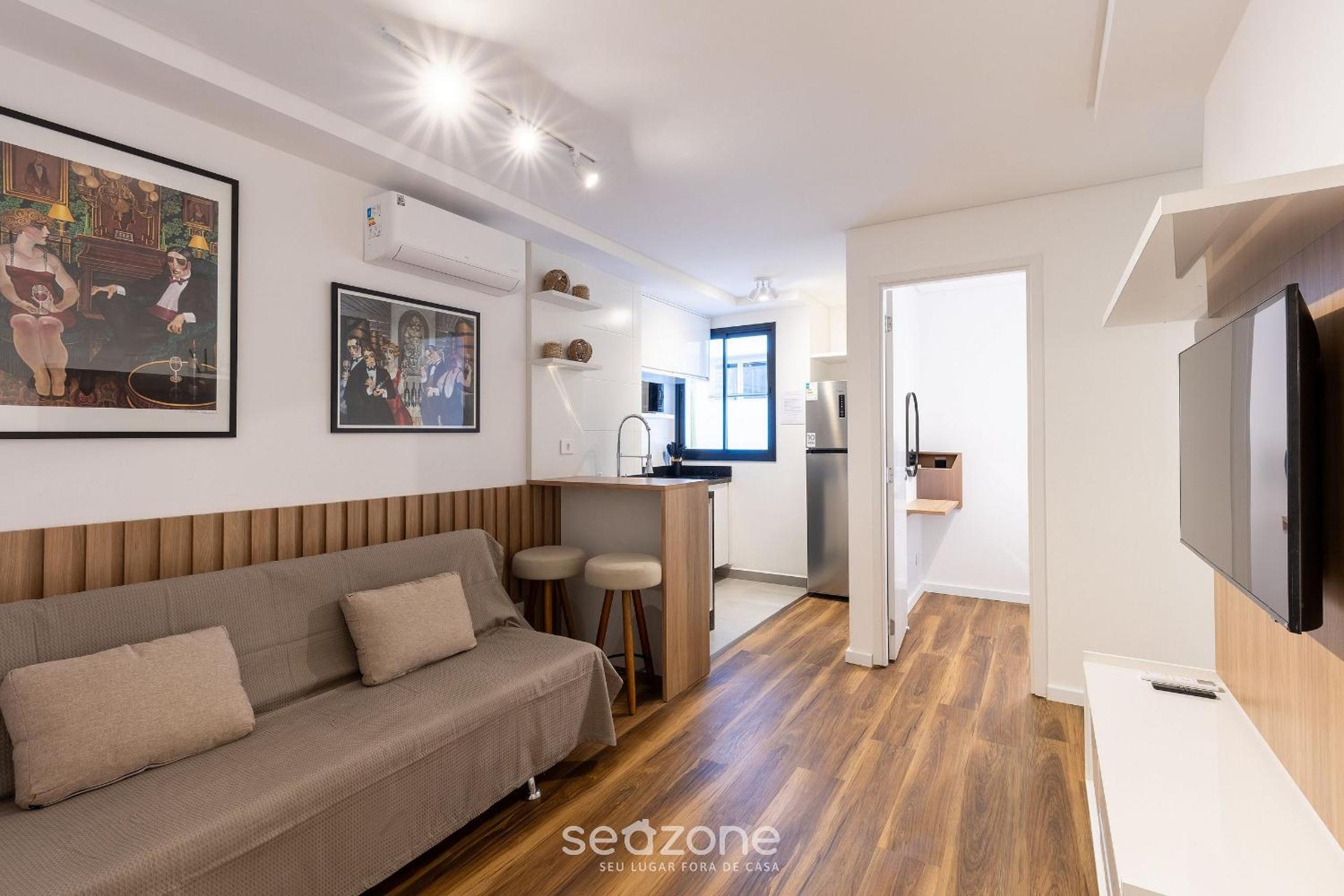 Apartments w/ Self Check-in in Downtown Curitiba - NLV