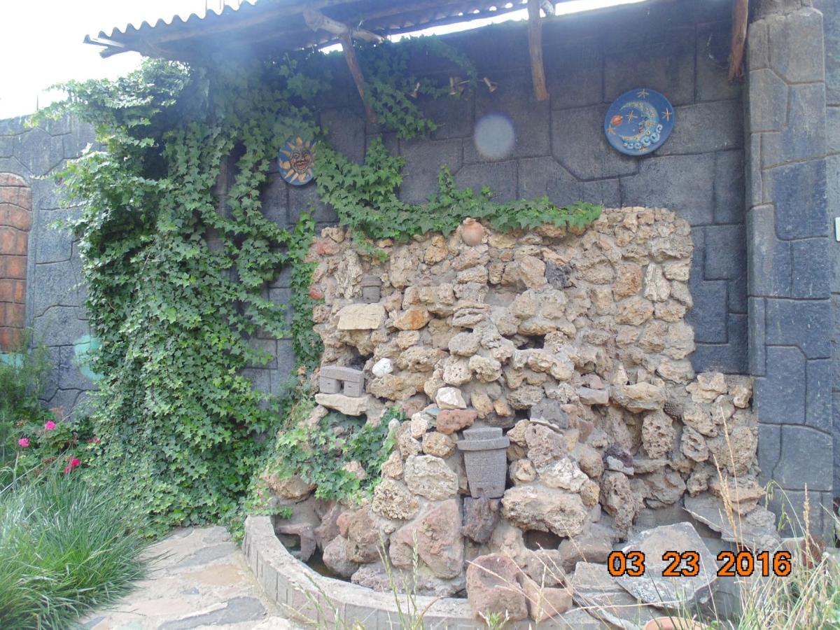 outdoor BBQ area