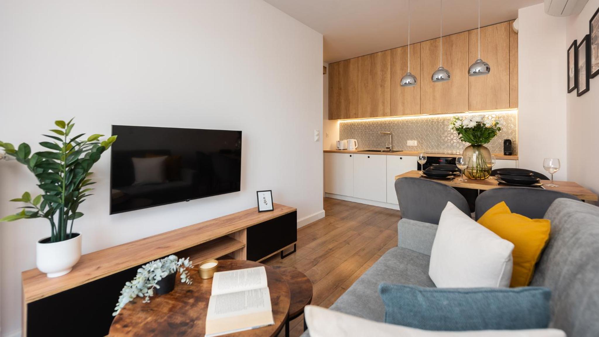Flatbook Apartamenty - Trimare Sztutowo z bilardem i parkingiem