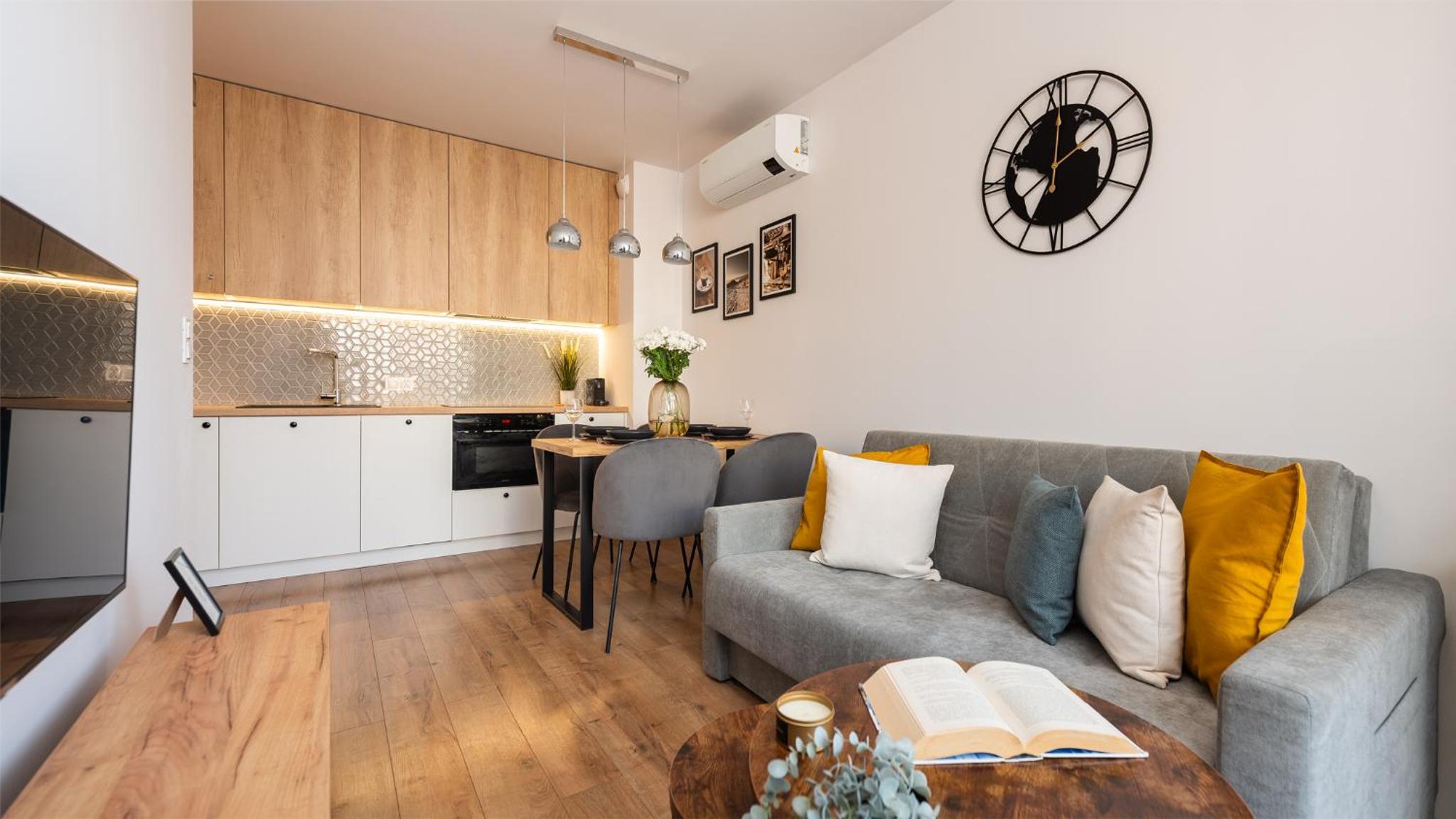 Flatbook Apartamenty - Trimare Sztutowo z bilardem i parkingiem