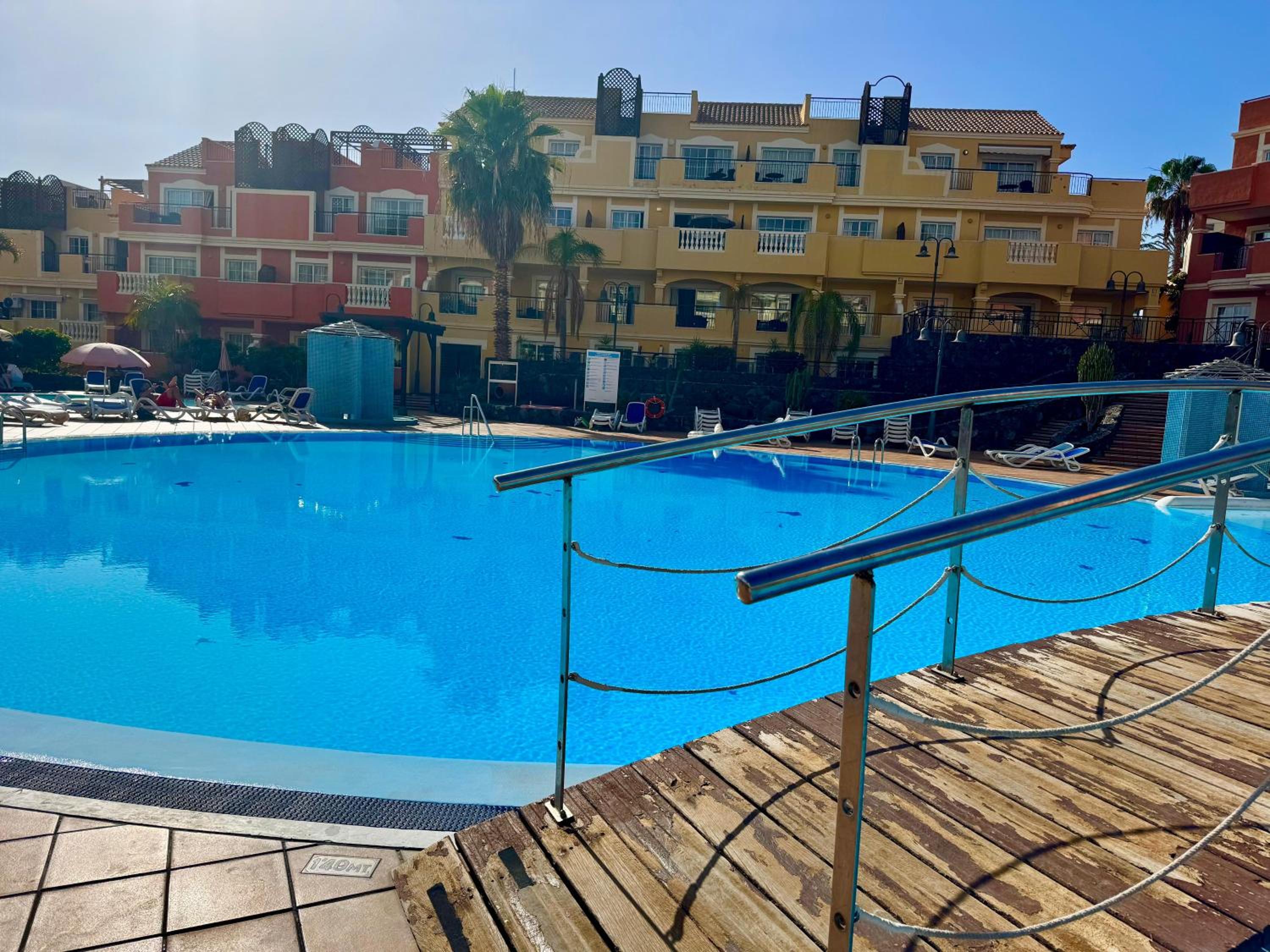 Prime Las Americas Getaway - Apartment with Huge Private Terrace & Pool Access