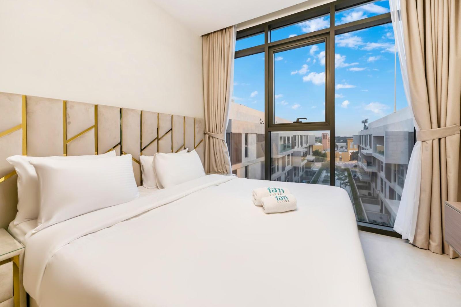FAM Living - Getaway in Meydan - Modern Comfort Near Top Dubai Attractions