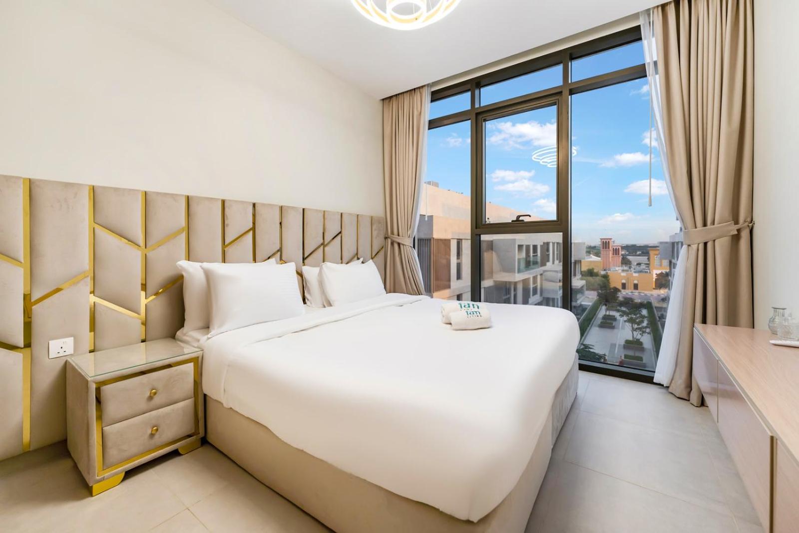 FAM Living - Getaway in Meydan - Modern Comfort Near Top Dubai Attractions