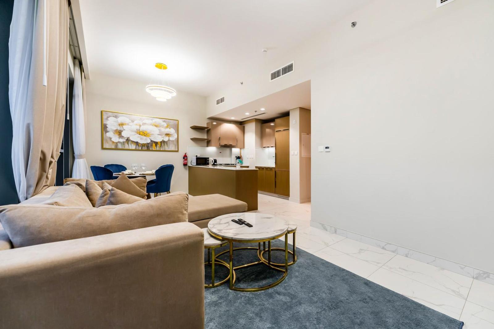 FAM Living - Getaway in Meydan - Modern Comfort Near Top Dubai Attractions
