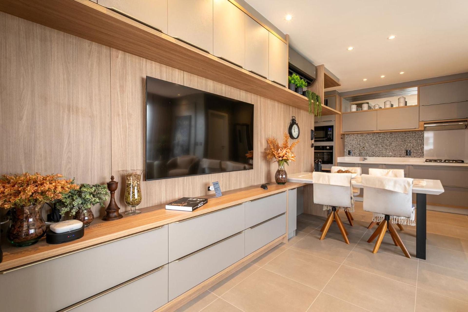 Loft moderno c/ vista da ponte Hercílio FH8972