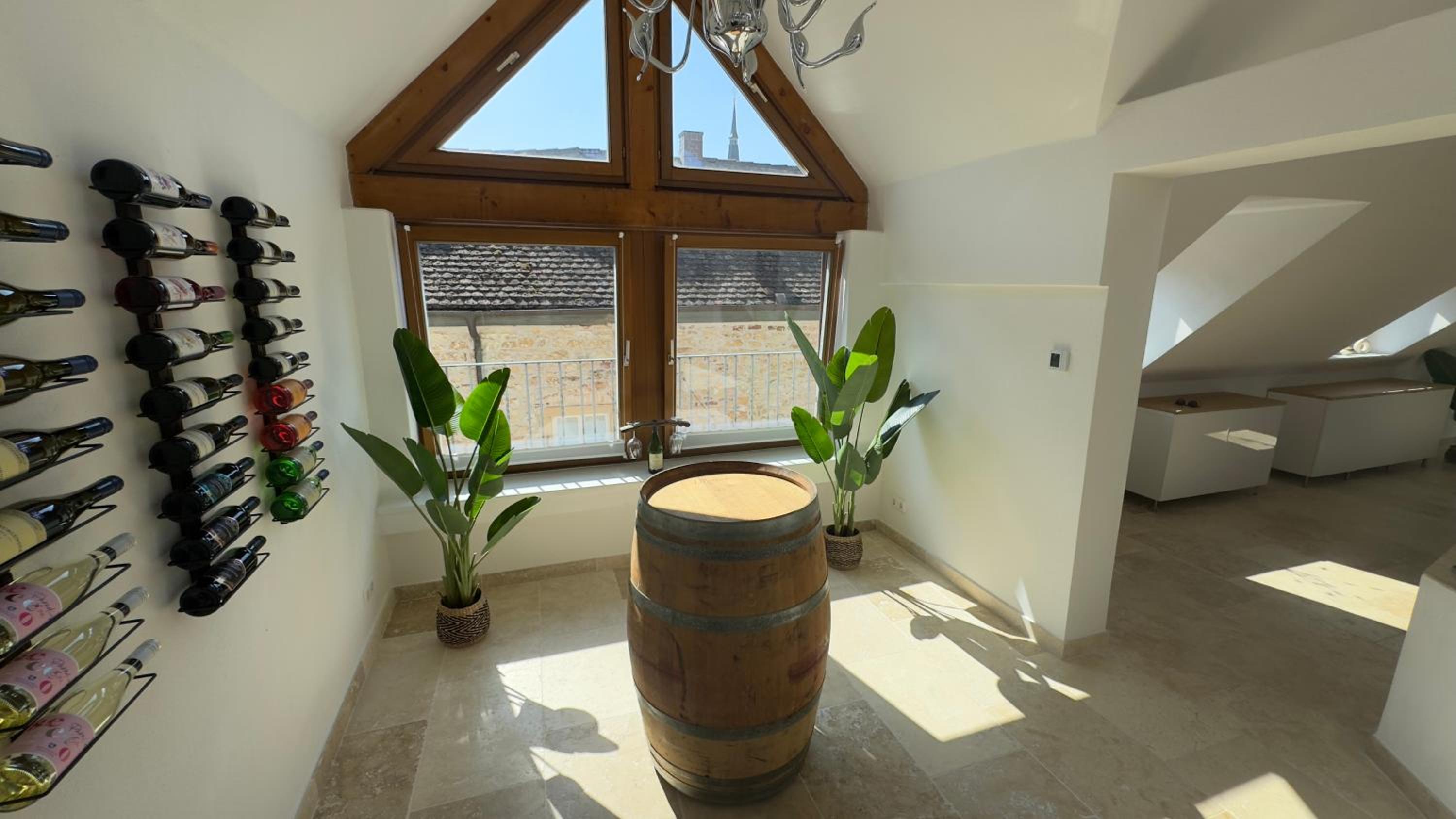 Design Penthouse im Schlossareal Deidesheim