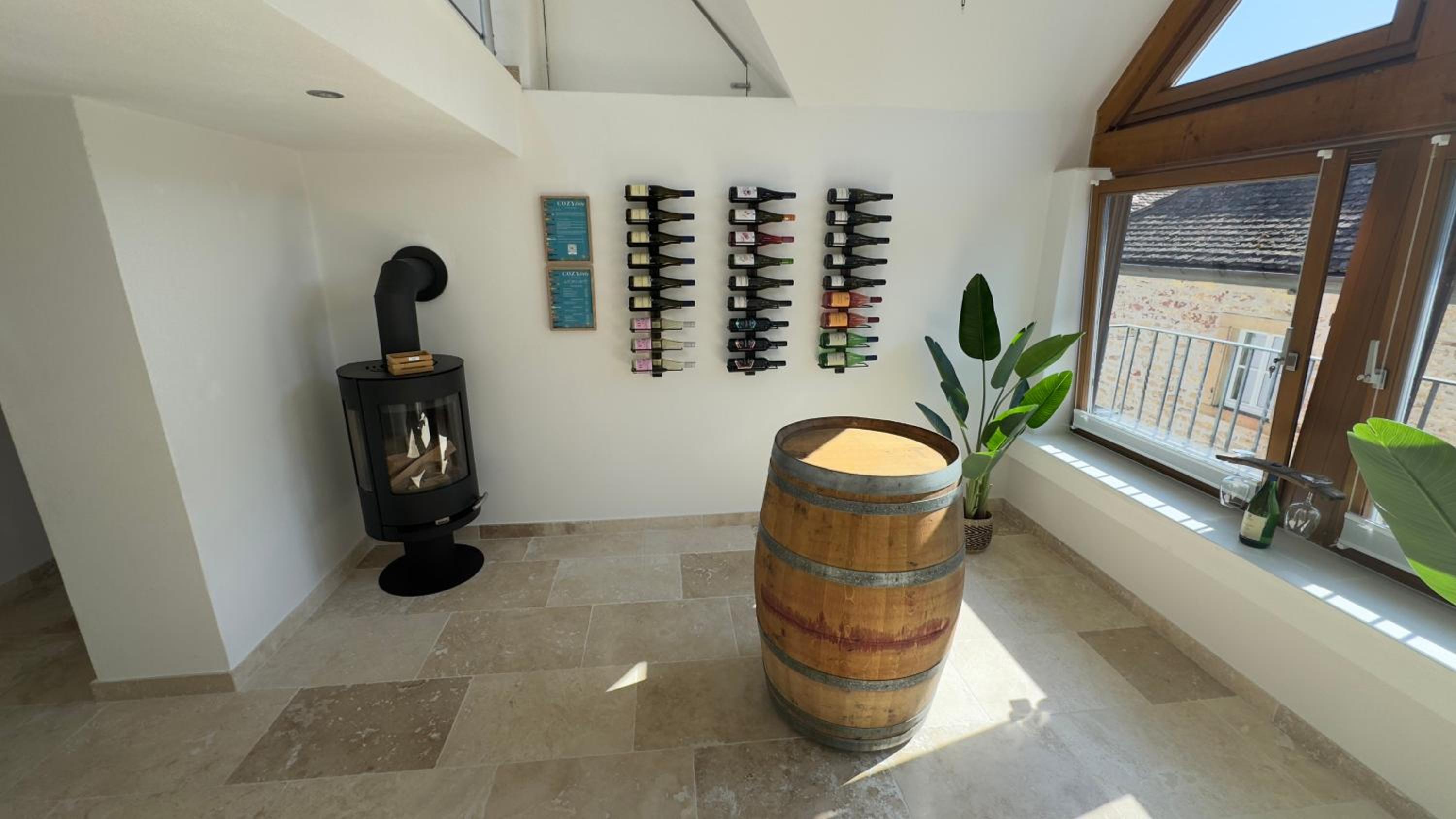 Design Penthouse im Schlossareal Deidesheim