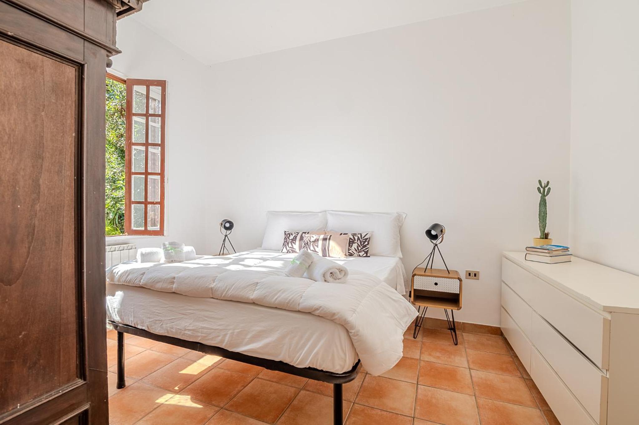 Roseto Villa Dream - Free parking - Fiumicino Airport- 400 mq garden