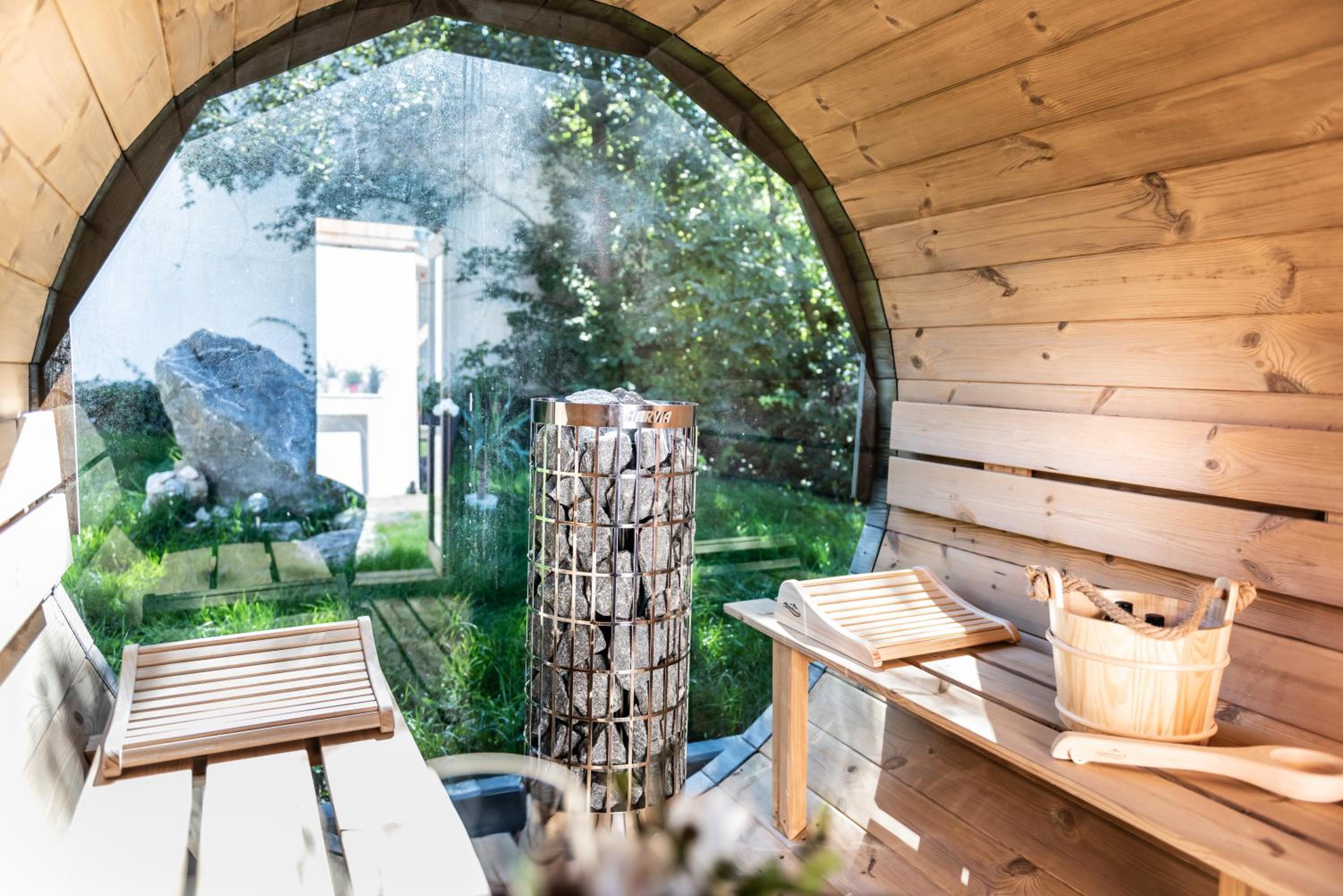 Exklusives Design Hideaway & Sauna