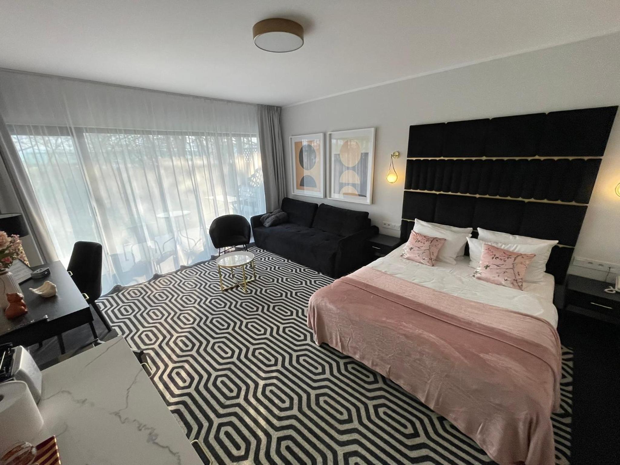 Solne Apartamenty A033 z klimatyzacją i ogrodem Solny Resort