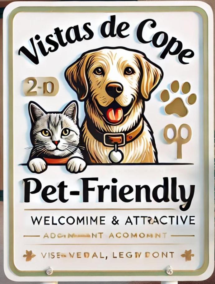 Vistas de Cope "pet friendly"