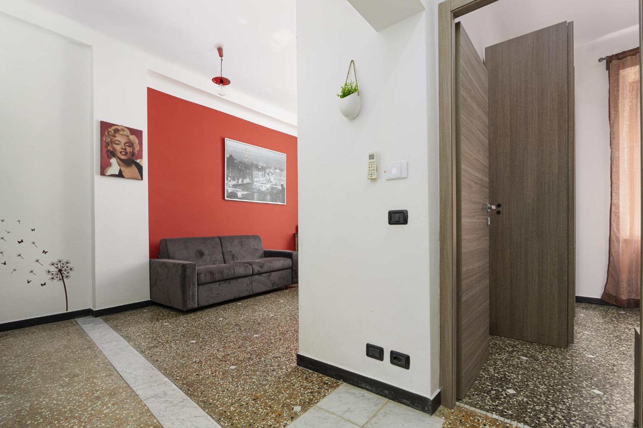 Rosa Homes THE RED - Cozy 2 bedrooms Genoa Historic Center, Aquarium