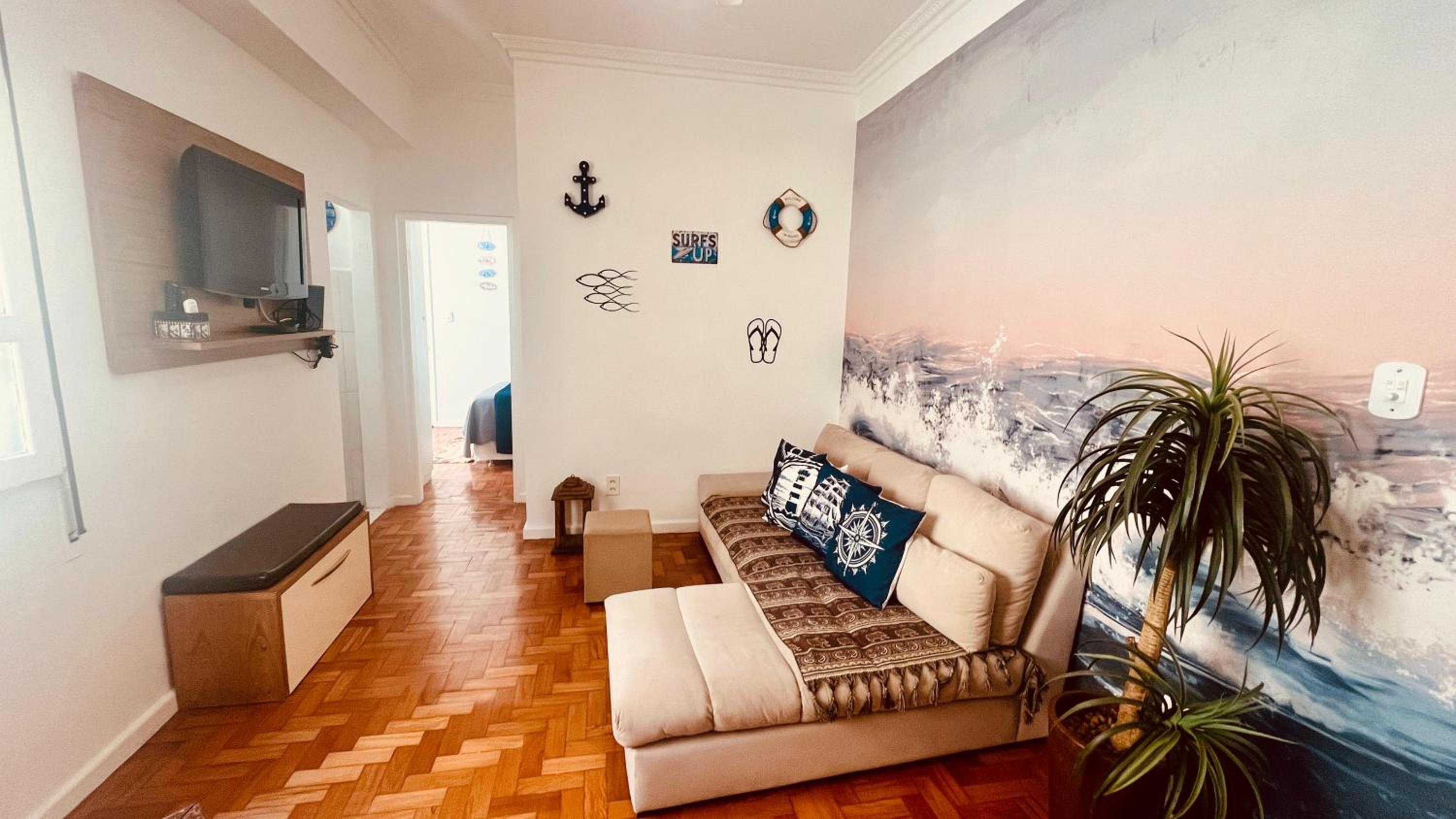 RioSouth apartaments - Quase Pe Na Areia Estiloso e PRIVATIVO, a 1 min da PRAIA de Copacabana