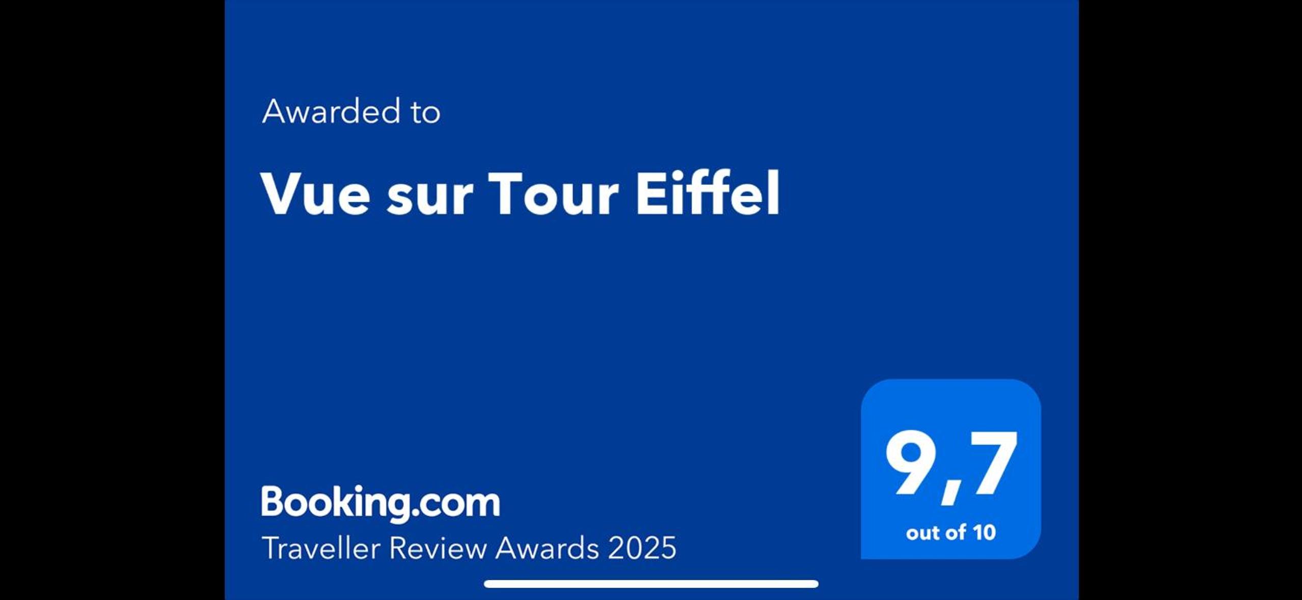 3 bedrooms with Tour Eiffel view