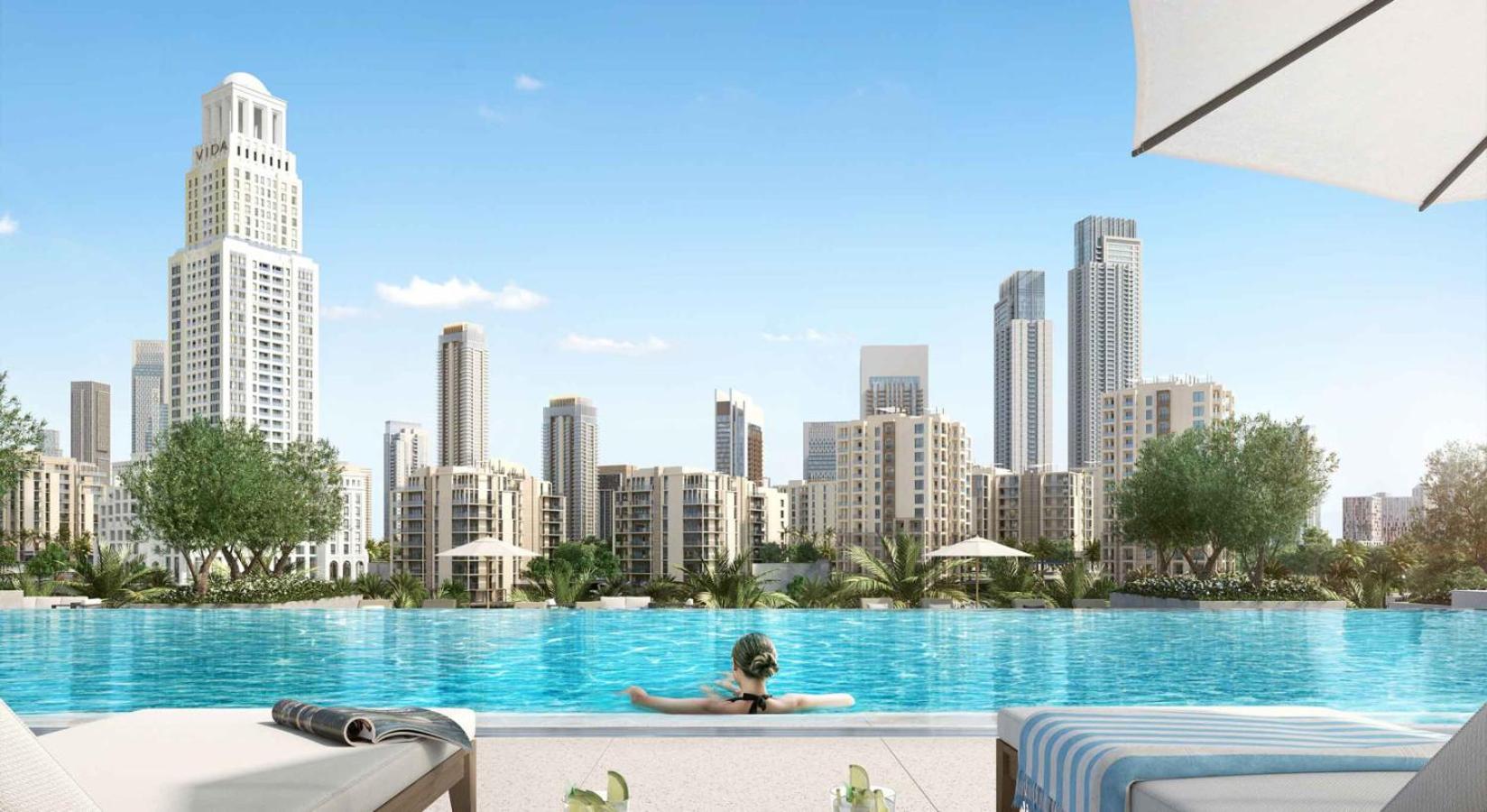 New Beach and Creek View 2BR in Palace Residences