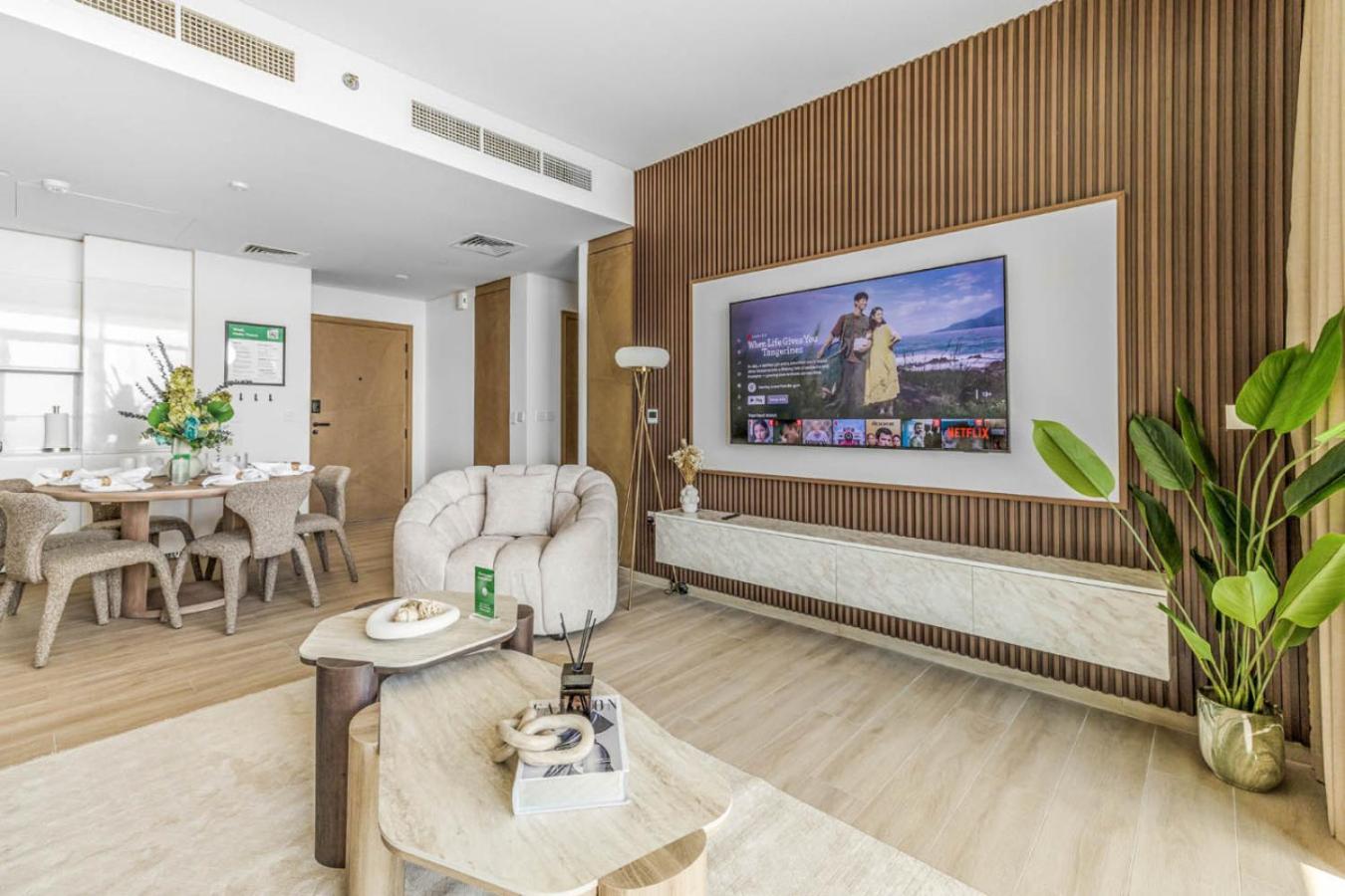 New Beach and Creek View 2BR in Palace Residences