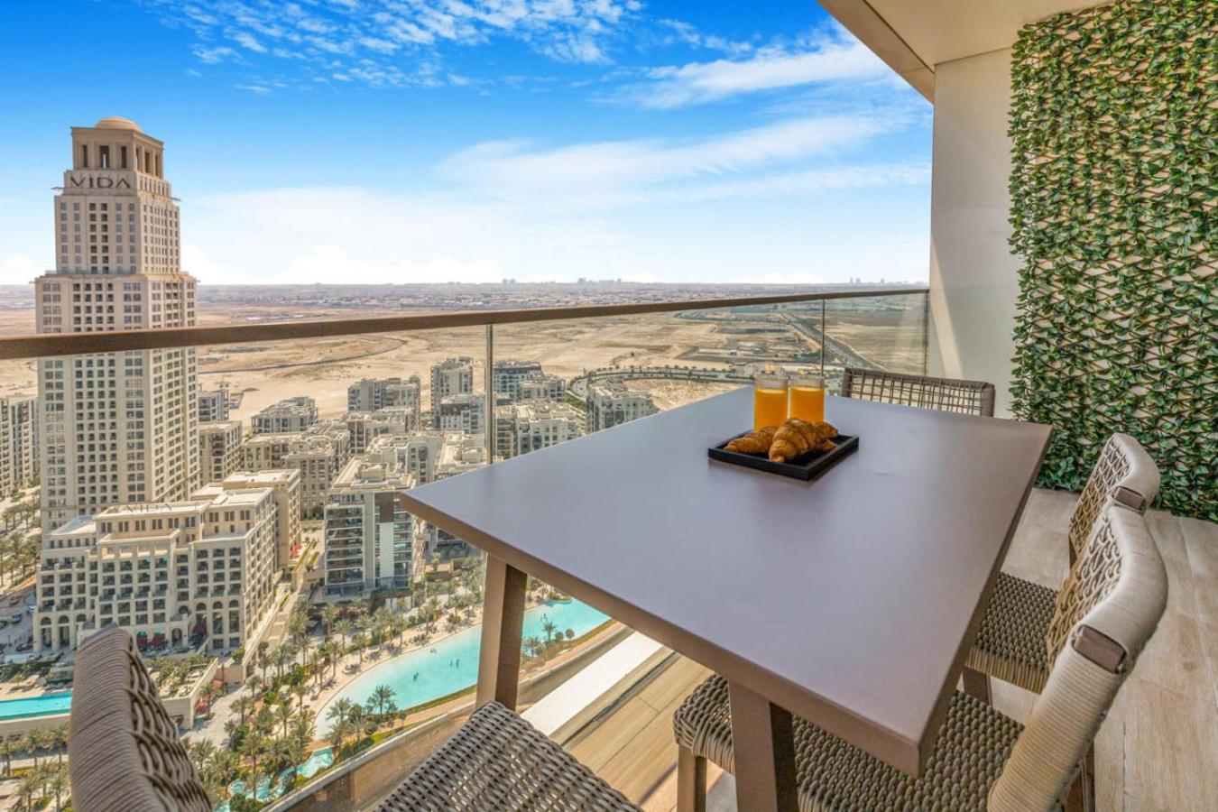 New Beach and Creek View 2BR in Palace Residences