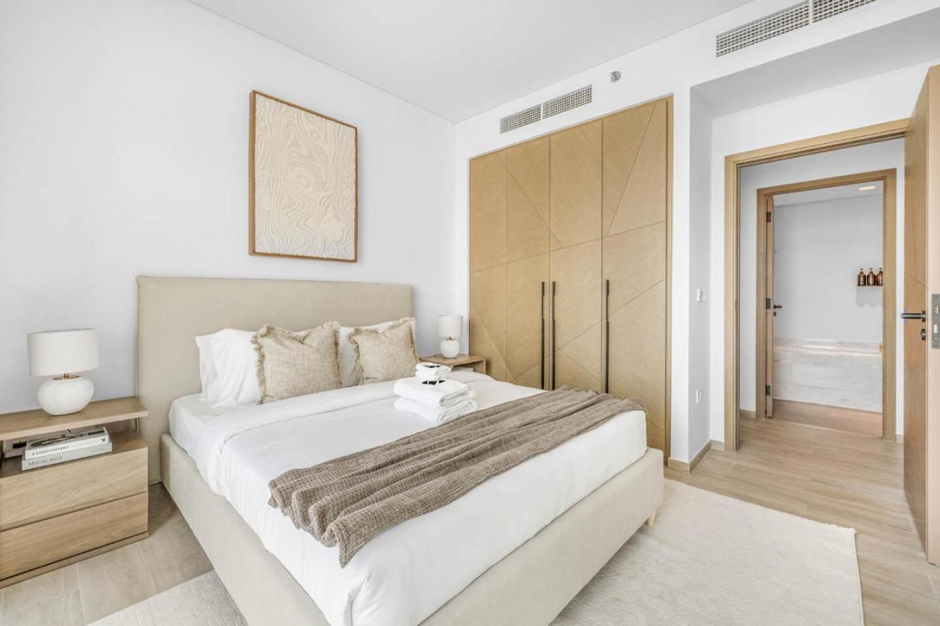 New Beach and Creek View 2BR in Palace Residences