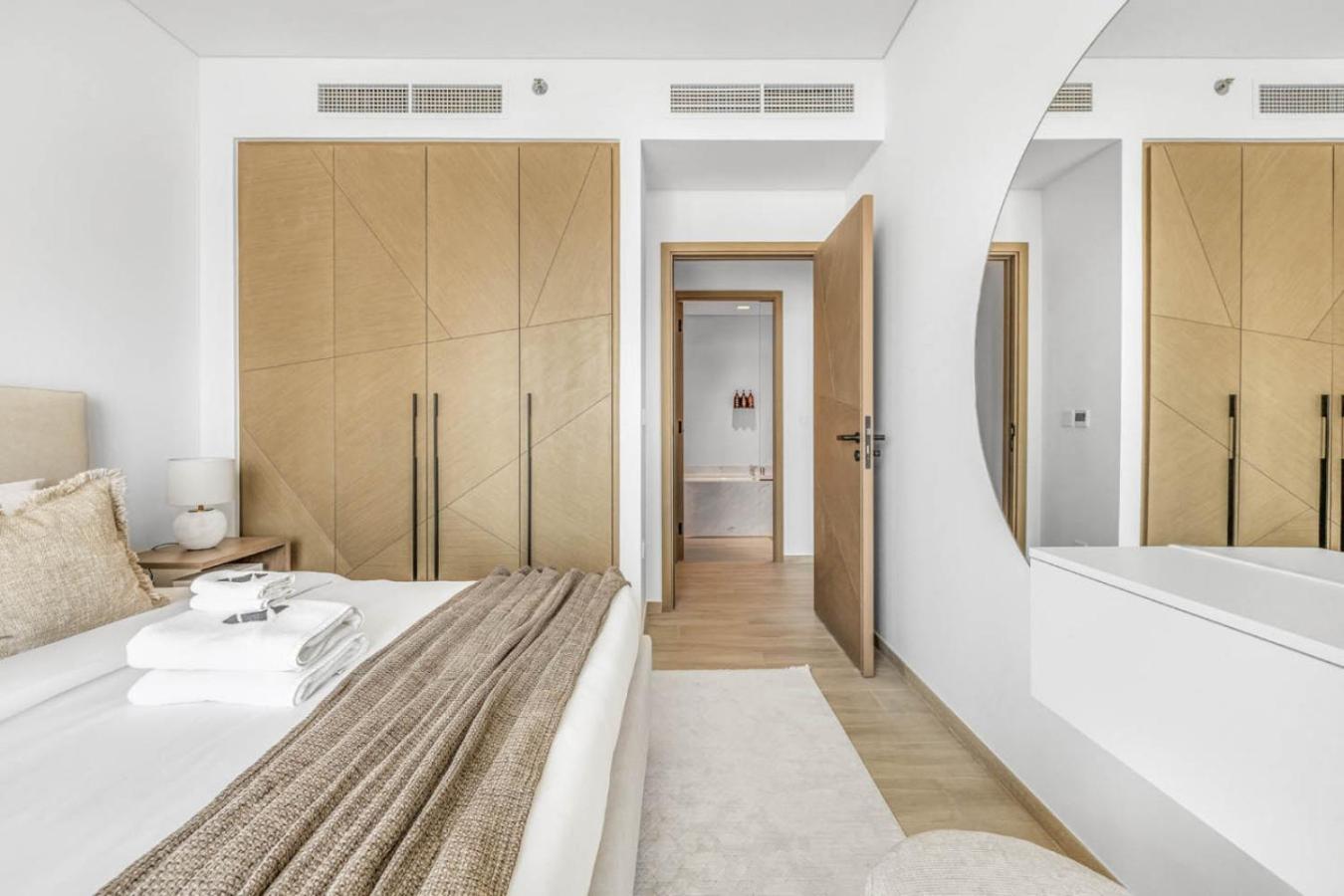 New Beach and Creek View 2BR in Palace Residences