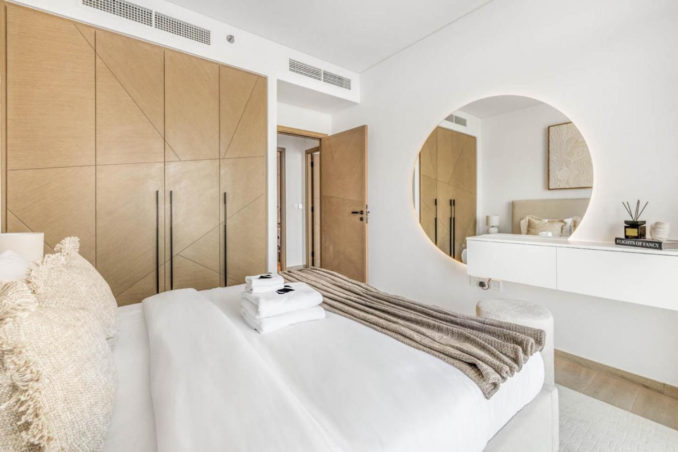 New Beach and Creek View 2BR in Palace Residences