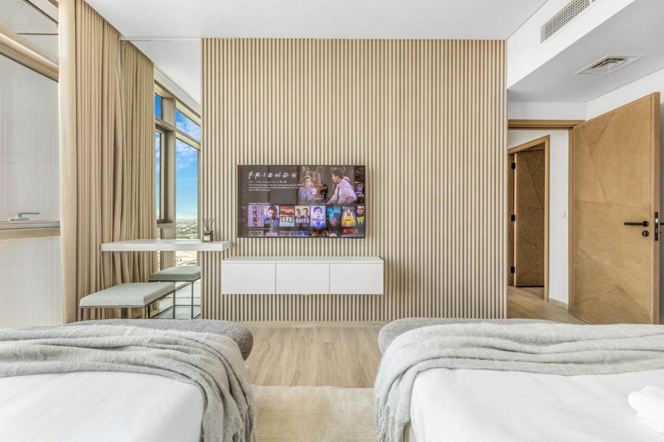 New Beach and Creek View 2BR in Palace Residences
