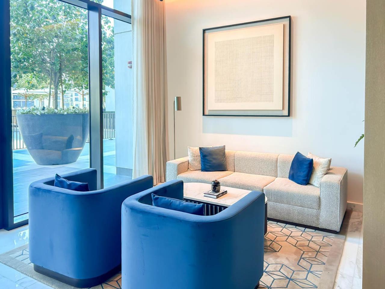 New Beach and Creek View 2BR in Palace Residences