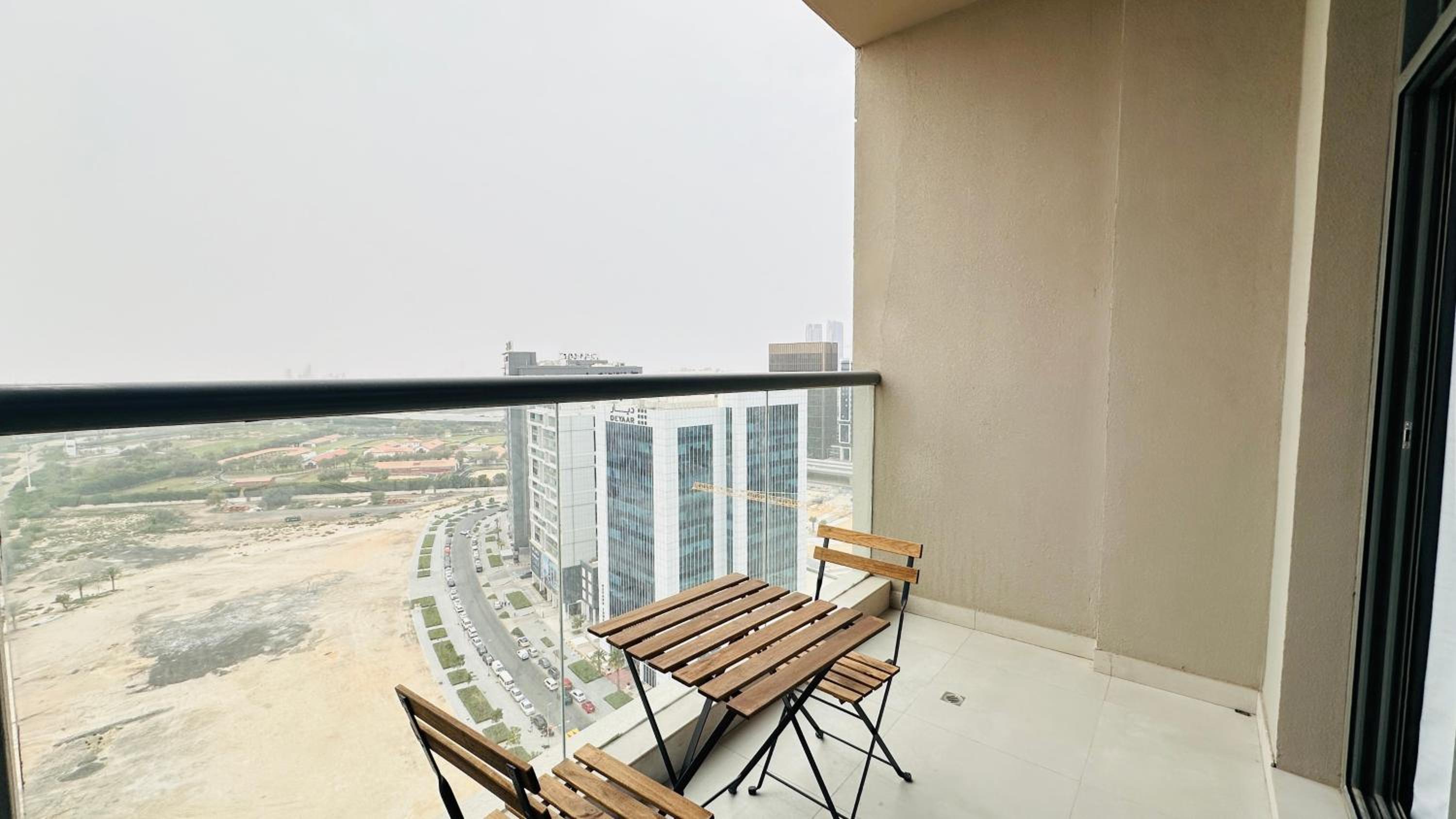 Upscale Apartment at Oval Tower Near Downtown with Balcony and Parking by Belvilla