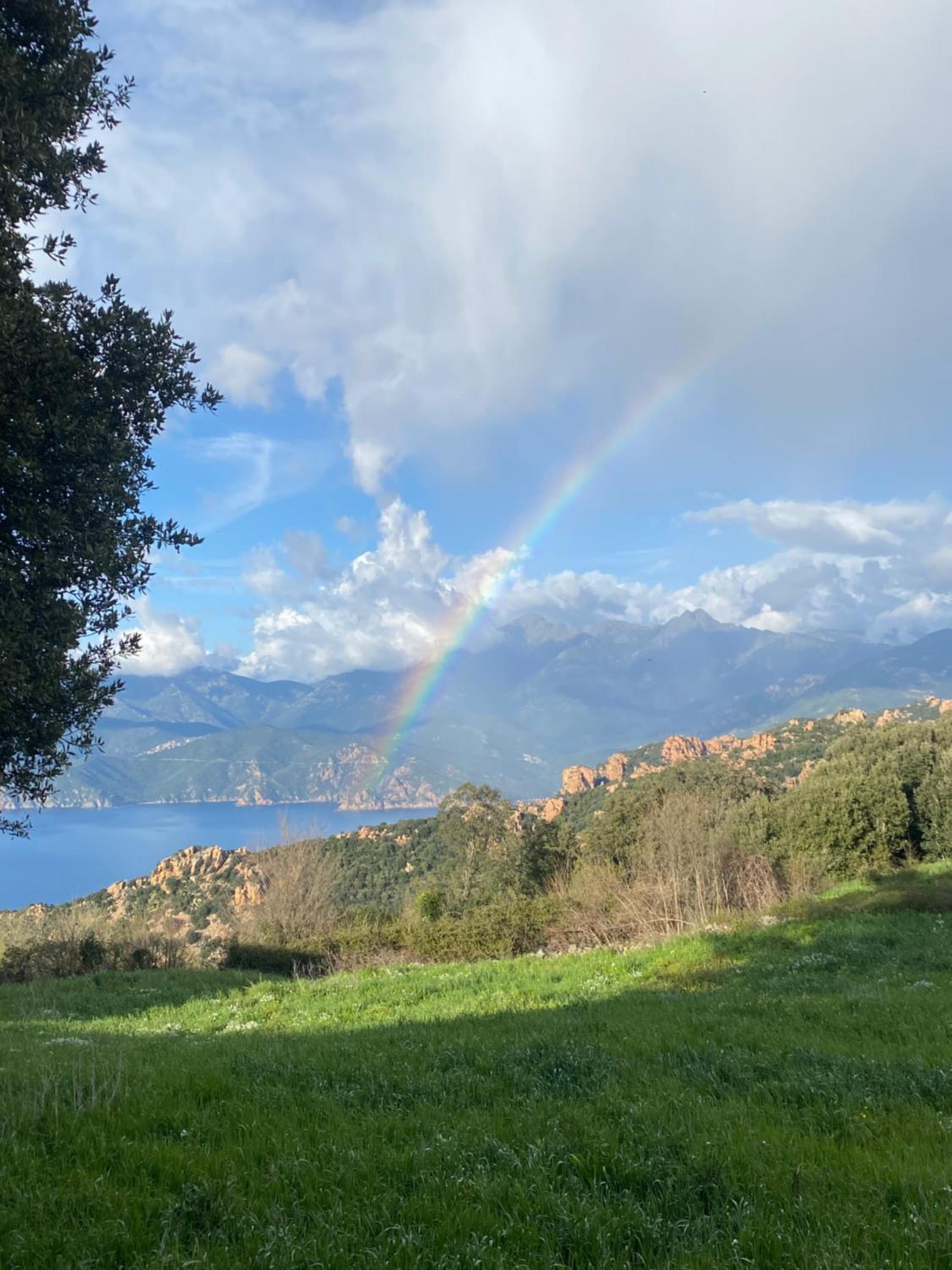 Piana - vue mer et village
