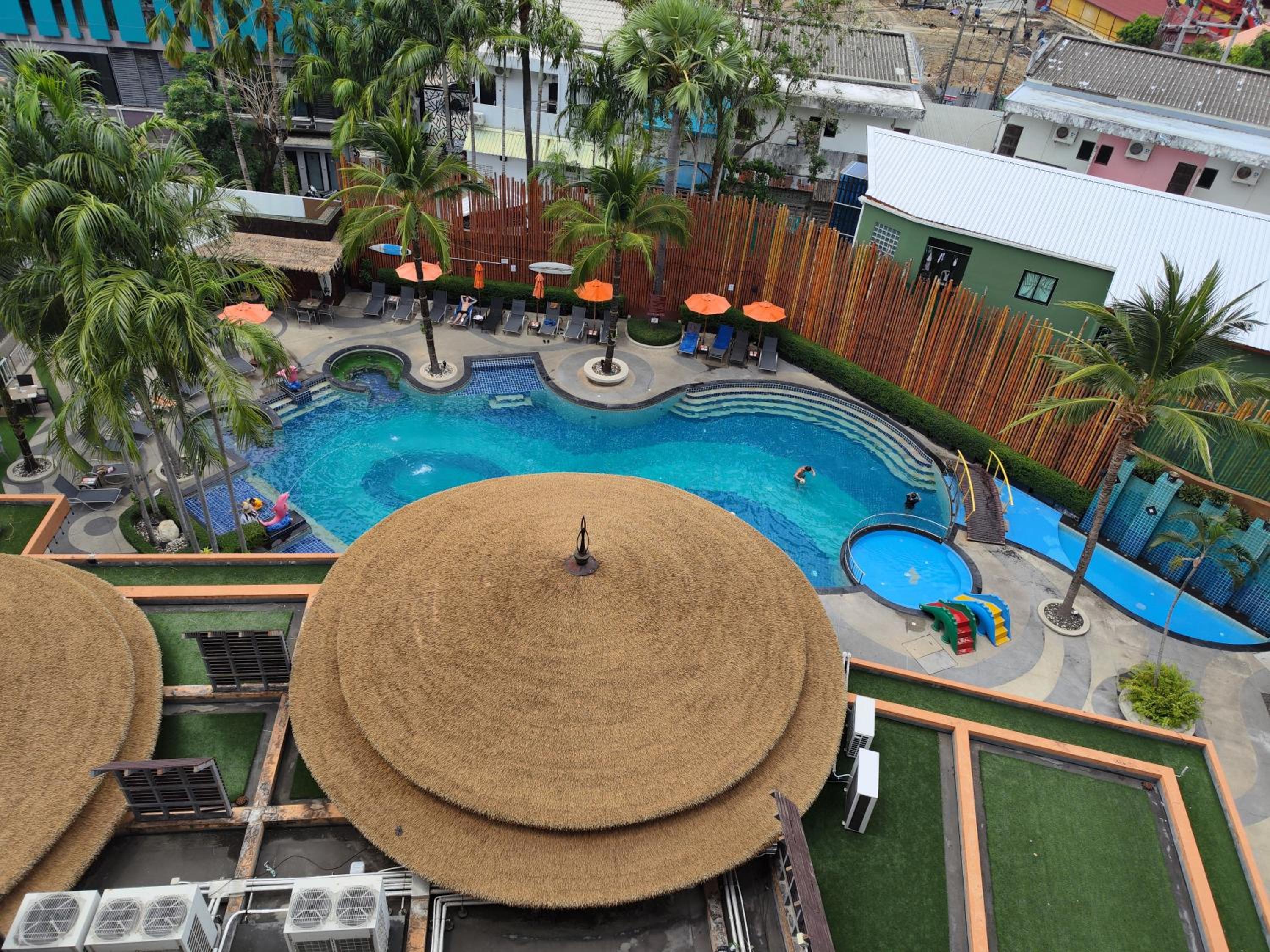 7 Floor - Pool view Studio room at TBHR near Kata beach