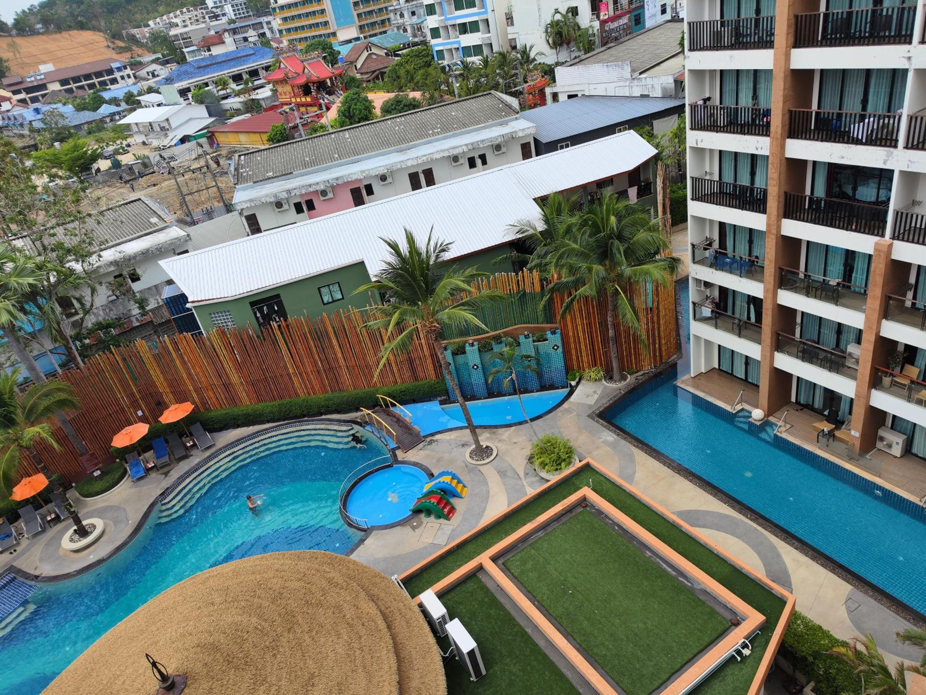 7 Floor - Pool view Studio room at TBHR near Kata beach